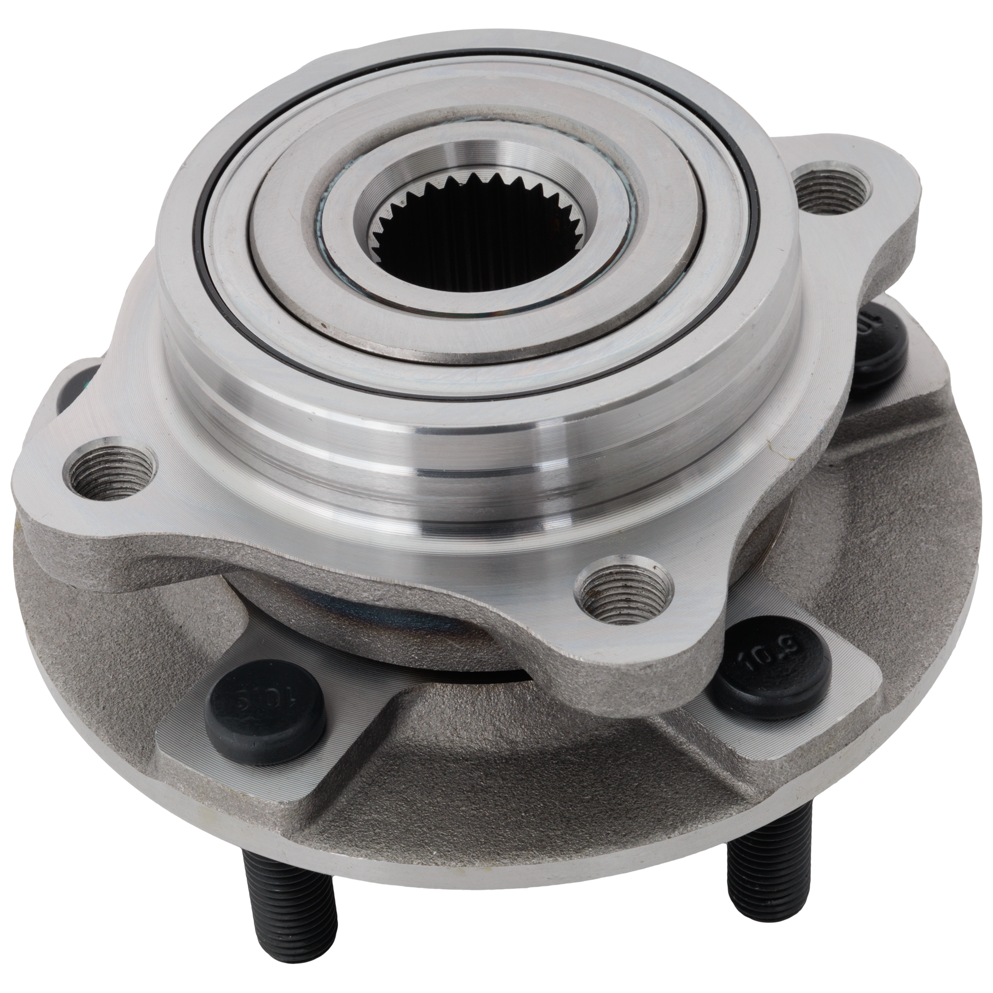 AM RAM 2500 P U 94-99 FRONT HUB ASSEMBLY RH=LH 8 Studs 4 Hole Flange 2 Wheel ABS 4WD SKU JD283702 OEM 715012-951064-7200015-40067009