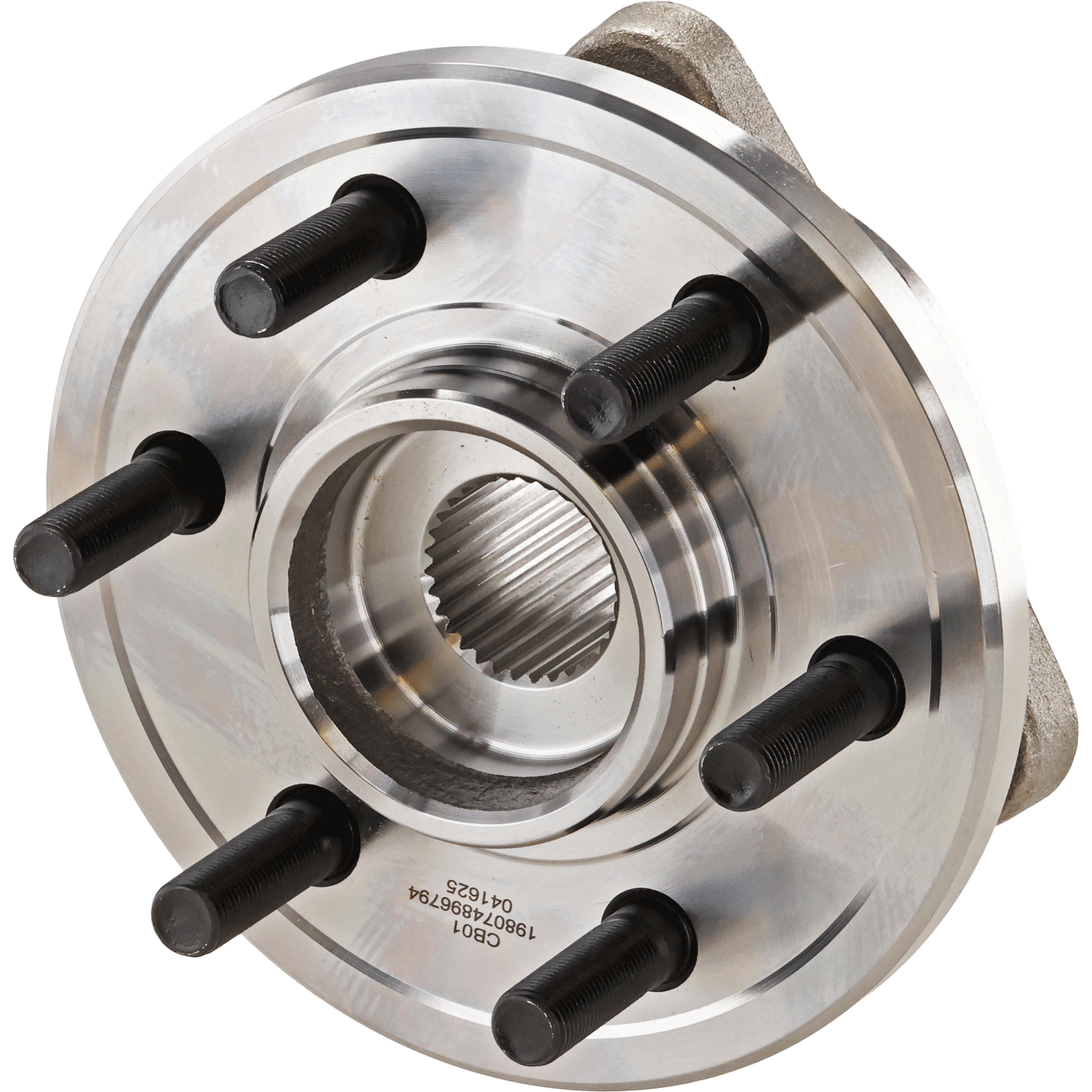 AM DAKOTA 97-04 FRONT HUB ASSEMBLY RH=LH 6 Studs 6 x 114.3 mm Bolt Pattern 3 Bolt Modified Triangular SKU JD283704 OEM 52069361AC