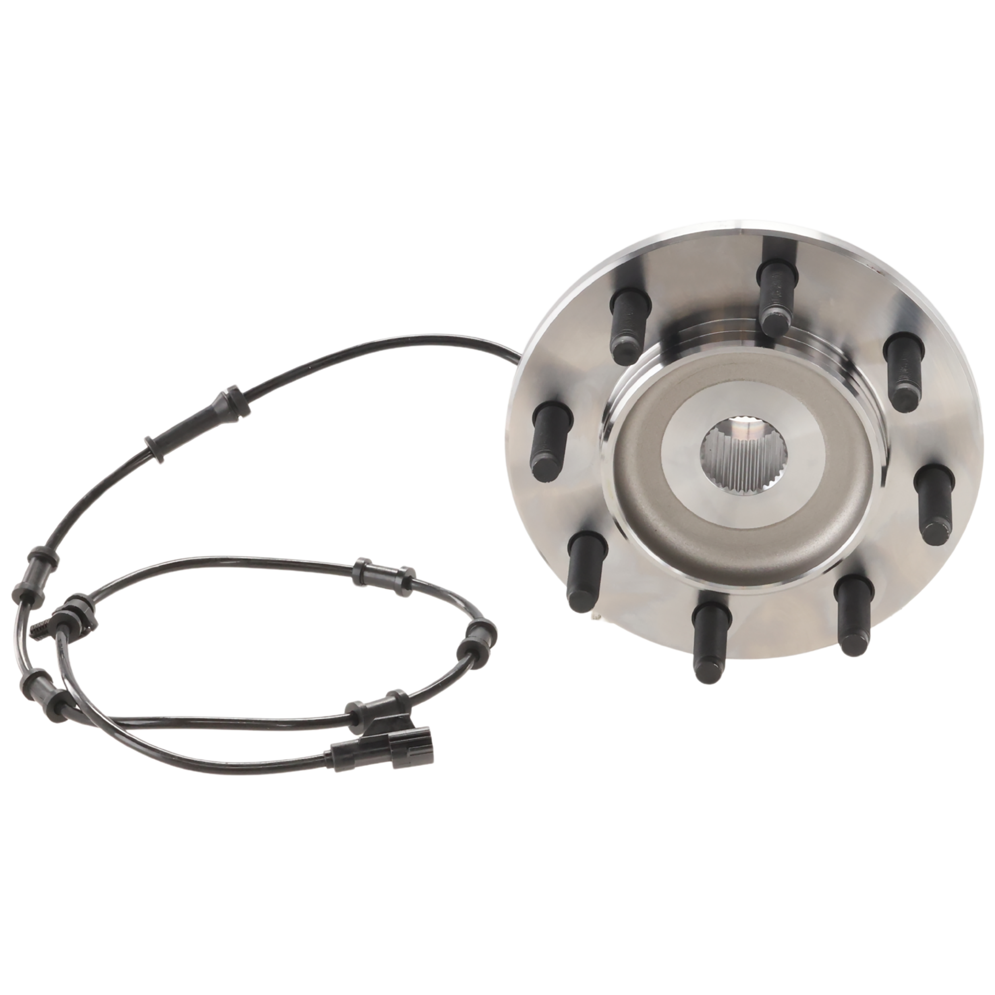 AM RAM 2500 RAM 3500-03-05 FRONT HUB ASSEMBLY RH=LH 8 Studs 8 x 6.5 in. Bolt Pattern 33 Spline Driven Square Flange SKU JD283706 OEM 5103507AA