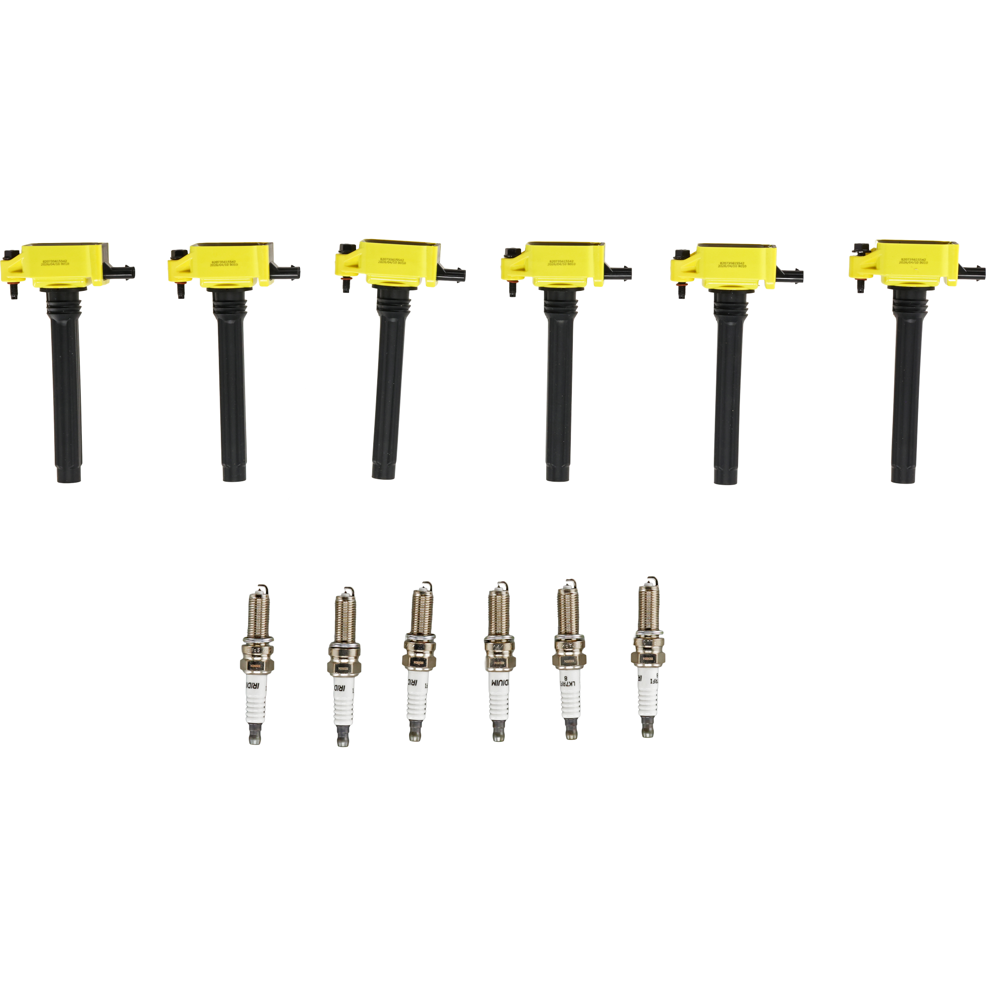 AM CHARGER 11-20 IGNITION COIL AND SPARK PLUG KIT SKU JD30800003 OEM UF648-05149168AI 2505484816-51