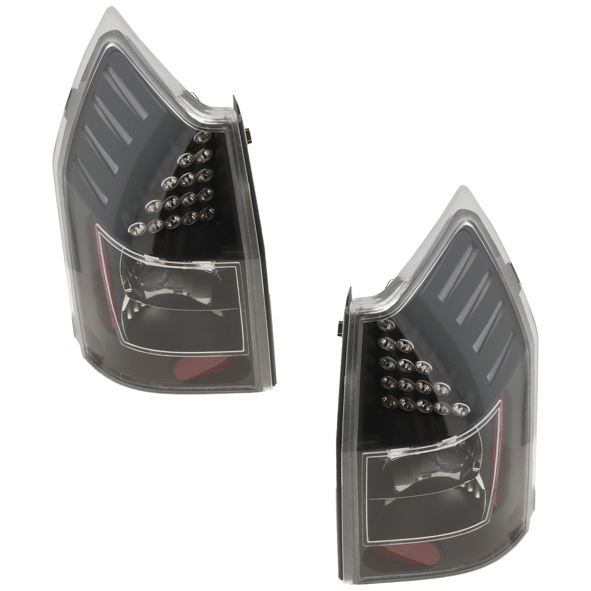 AM MAGNUM 06-08 TAIL LAMP RH AND LH Assembly LED Clear Lens Black Interior SKU JD73010028A OEM 4805966AH PFM 4805967AH PFM
