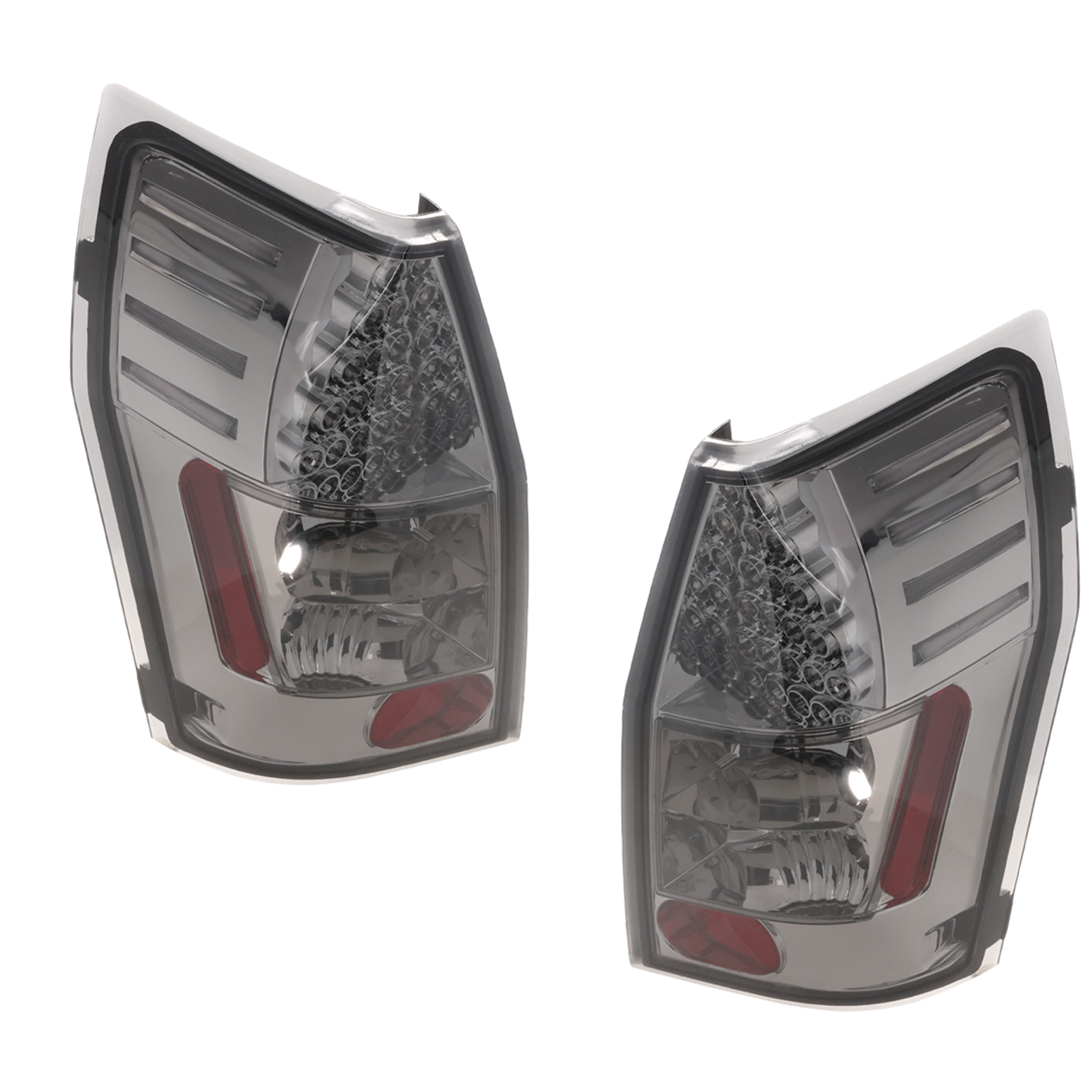 AM MAGNUM 06-08 TAIL LAMP RH AND LH Assembly LED Smoked Lens Chrome Interior SKU JD73010029A OEM 4805966AH PFM 4805967AH PFM