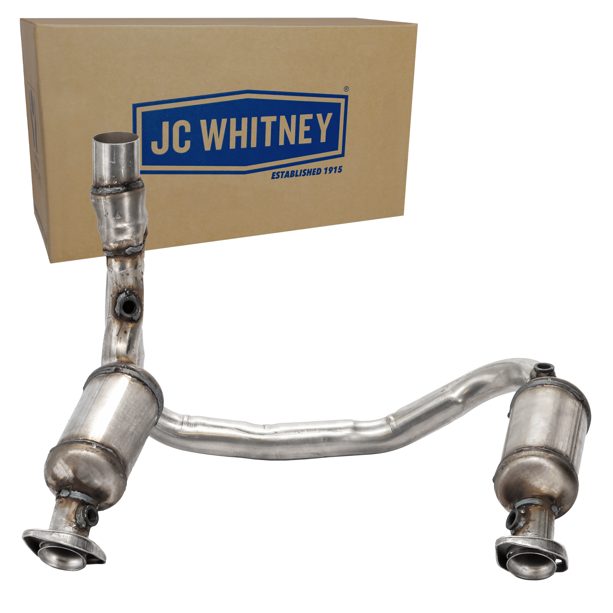 AM DAKOTA 04-10 RAIDER 06-09 CATALYTIC CONVERTER w Wiremesh Gaskets and Clamp 6.0-8.0 Cyl. 3.7L 4.7L Eng. SKU JD960307