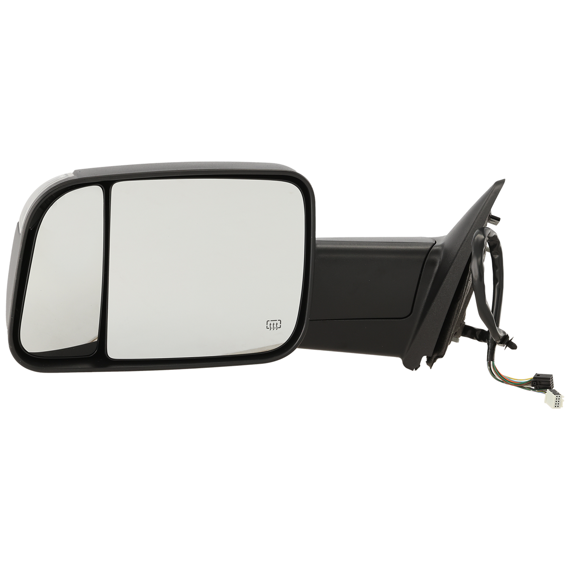 AM RAM 2500-3500 P U 15-18 TOWING MIRROR LH Power Power Folding Heated Textured w Puddle and Signal Lights No Memory 2500 w Towing Package SKU JDG02EL S Partslink CH1320401 OEM 68412883AC
