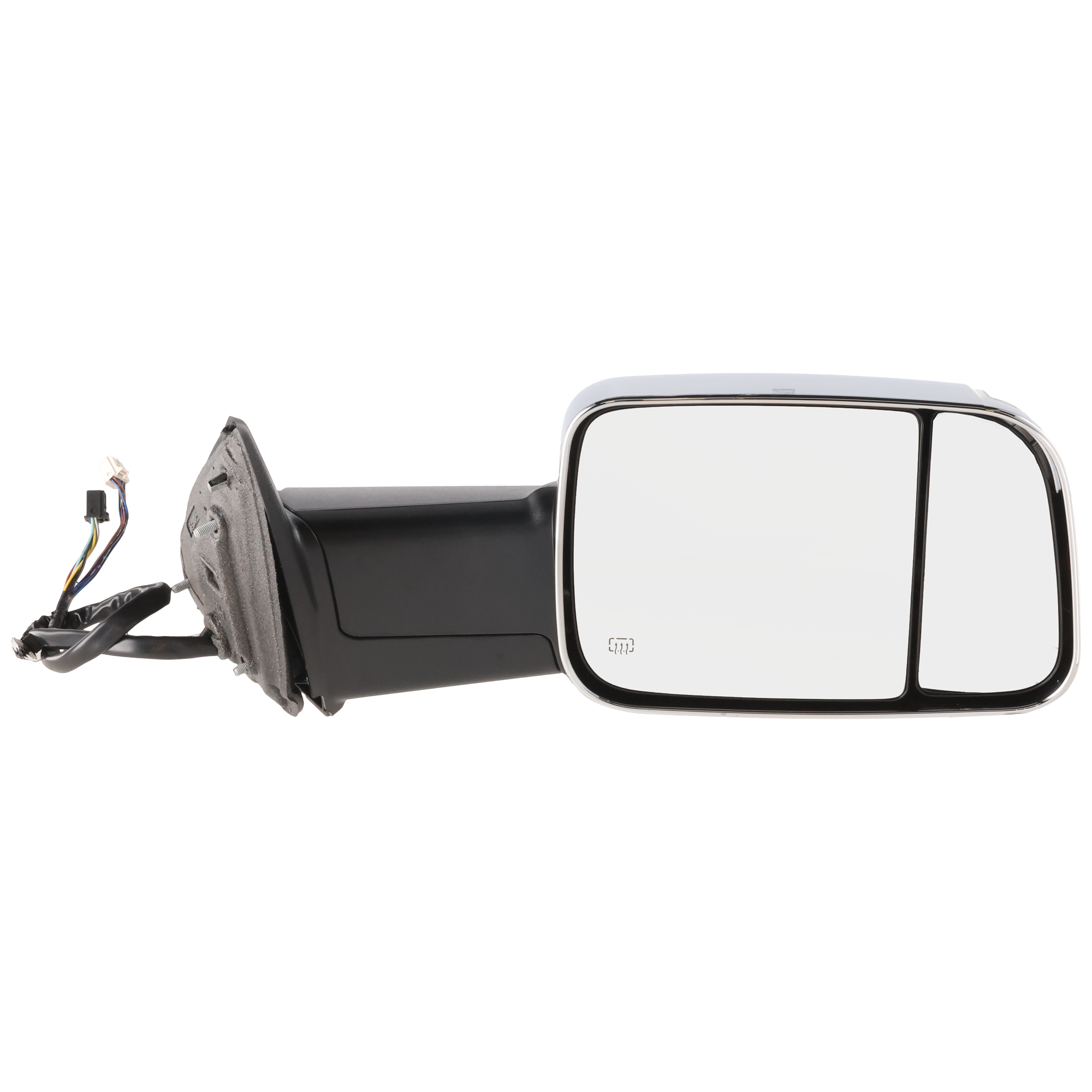 AM RAM 2500-3500 P U 15-18 TOWING MIRROR RH Power Power Folding Heated Chrome w Memory Puddle Light and Signal Light 2500 w Towing Package SKU JDG04CR S Partslink CH1321398 OEM 68416902AC