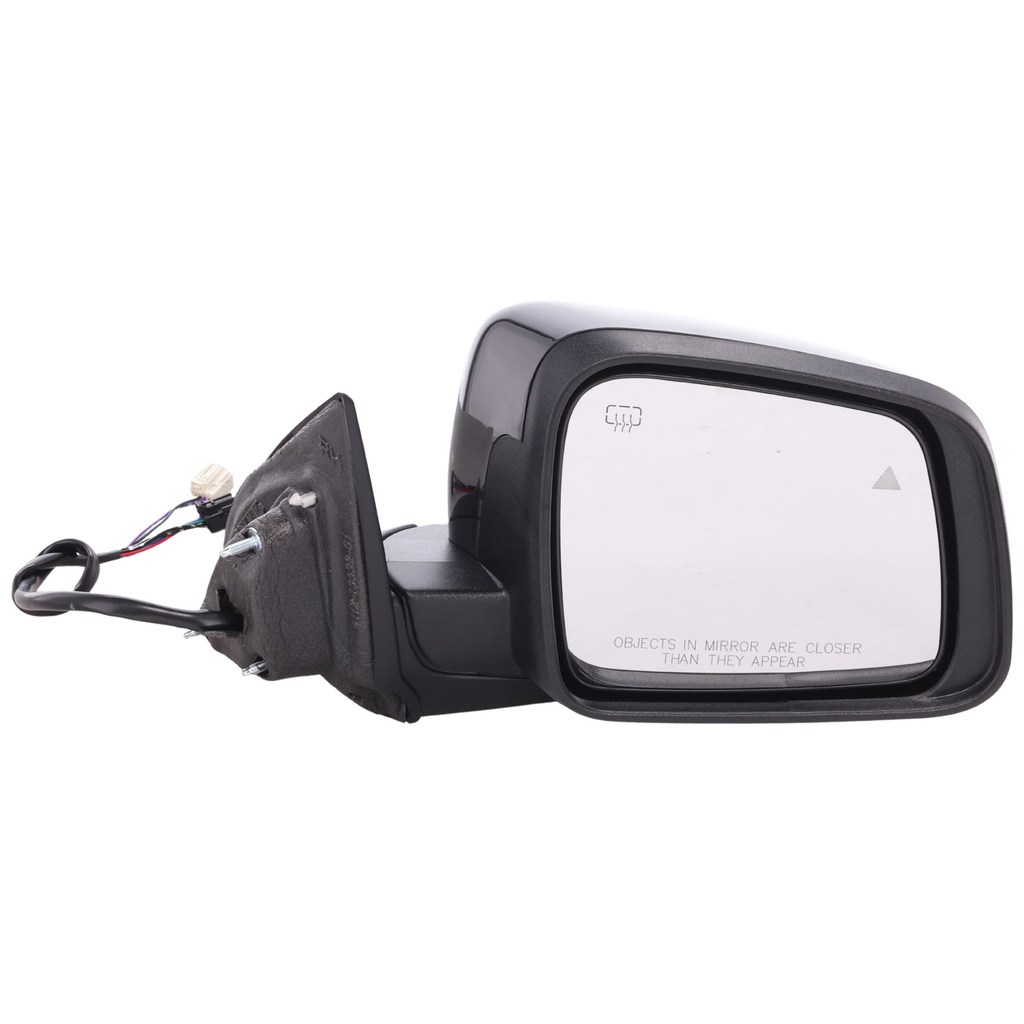AM DURANGO 19-22 MIRROR RH Power Manual Folding Heated Paintable w BSD SKU JDG1002ER Partslink CH1321524 OEM 6RD26KXJAB