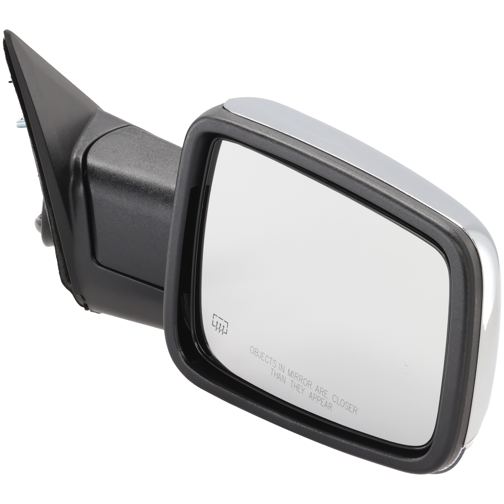 AM RAM 1500-2500 P U 14-18 MIRROR RH Power Power Folding Heated Chrome w Memory Puddle Light Signal Light and Temp Sensor Includes 19-20-1500 Classic SKU JDG100CR S OEM 68231242AM PFM