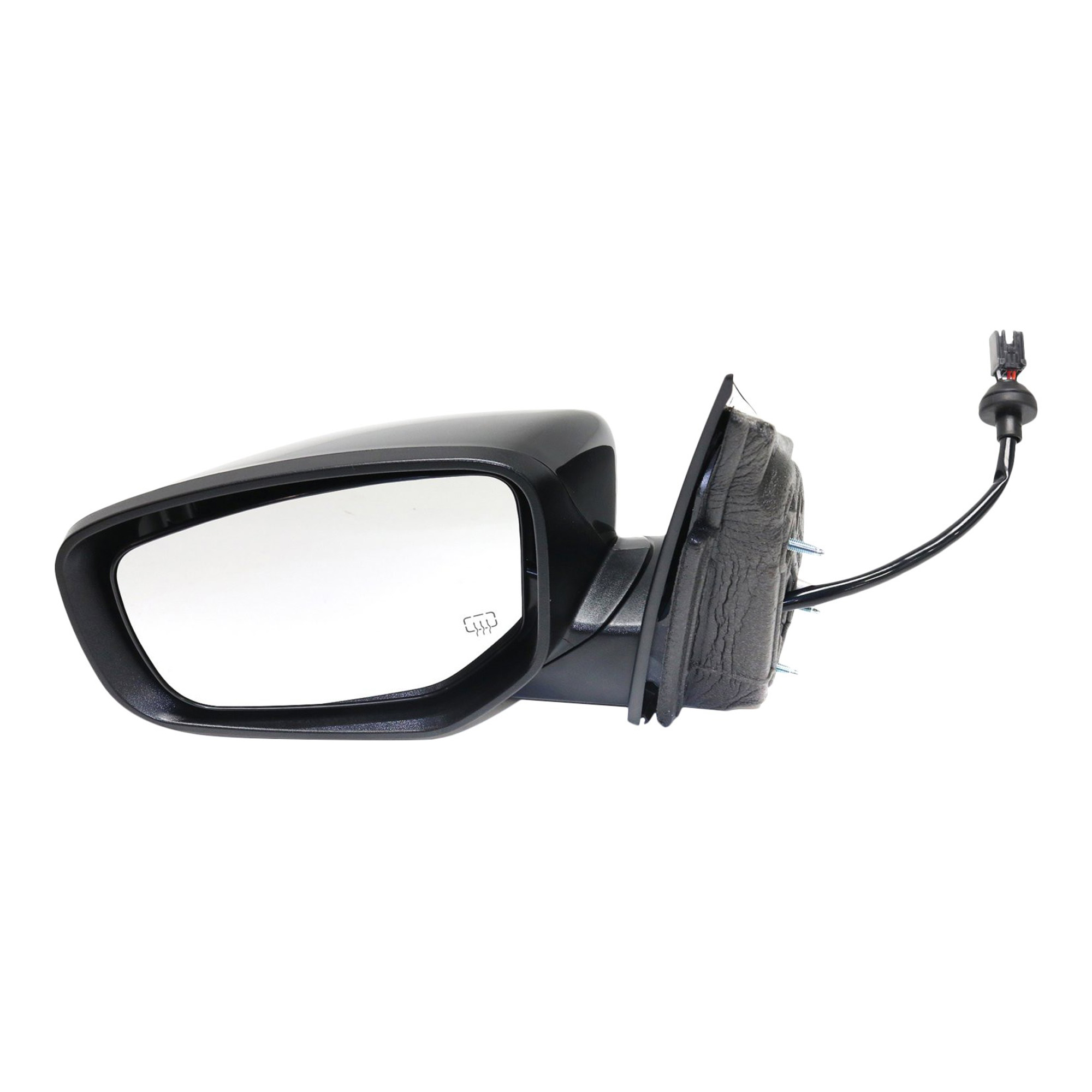 AM DART 16-16 MIRROR LH Power Manual Folding Heated Paintable No Signal Light SKU JDG112EL Partslink CH1320407 OEM 6AC791X8AA