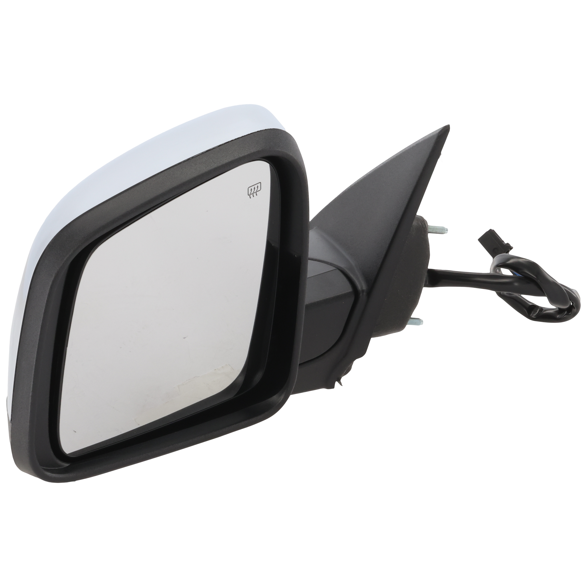 AM DURANGO 14-22 MIRROR LH Power Manual Folding Heated Chrome No BSD Memory and Signal Light SKU JDG116CL Partslink CH1320388 OEM 68249321AF