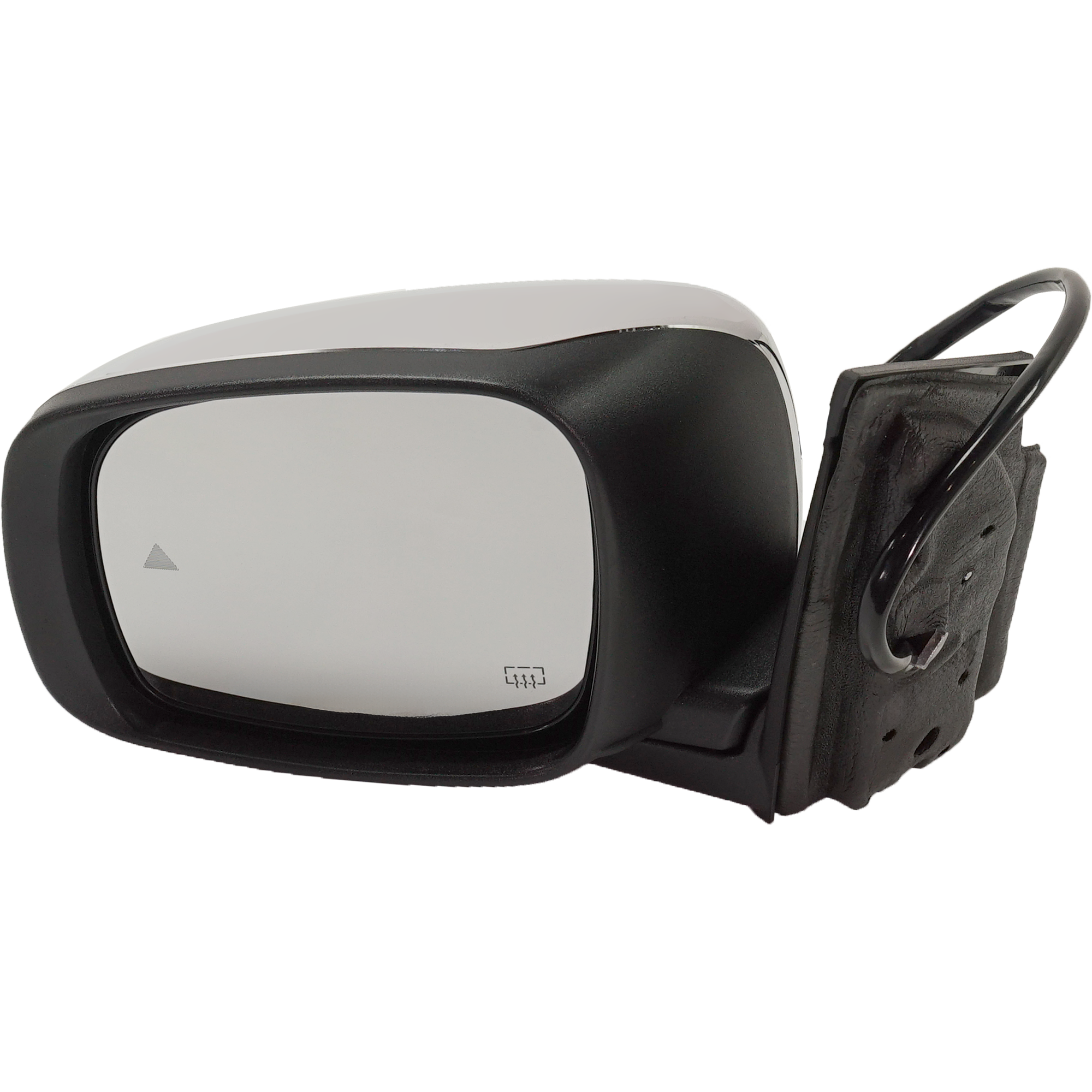 AM GRAND CARAVAN TOWN COUNTRY 09-16 MIRROR LH Power Manual Folding Heated Chrome w BSD and Signal Light No Memory and Side Object Sensor SKU JDG143CL S Partslink CH1320479 OEM 68029211AO PFM