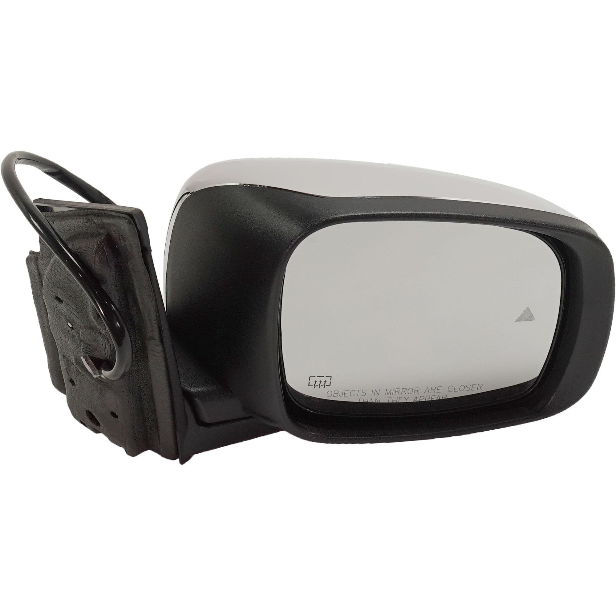 AM GRAND CARAVAN TOWN COUNTRY 09-16 MIRROR RH Power Manual Folding Heated Chrome w BSD and Signal Light No Memory and Side Object Sensor SKU JDG143CR S Partslink CH1321479 OEM 68029456AO PFM