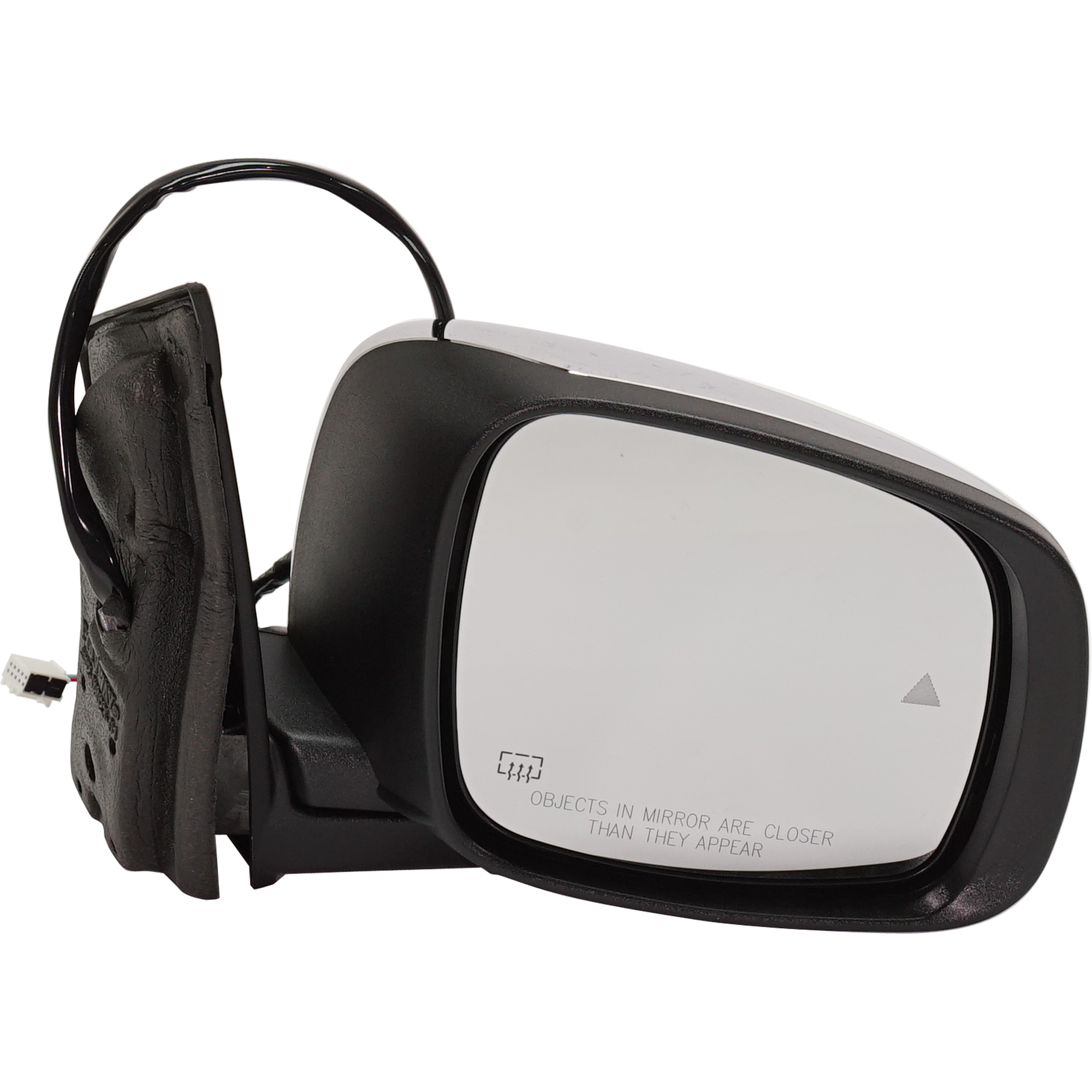 AM GRAND CARAVAN TOWN COUNTRY 13-16 MIRROR RH Power Power Folding Heated Chrome w BSD and Signal Light No Memory SKU JDG144CR S Partslink CH1321481 OEM 68171072AI