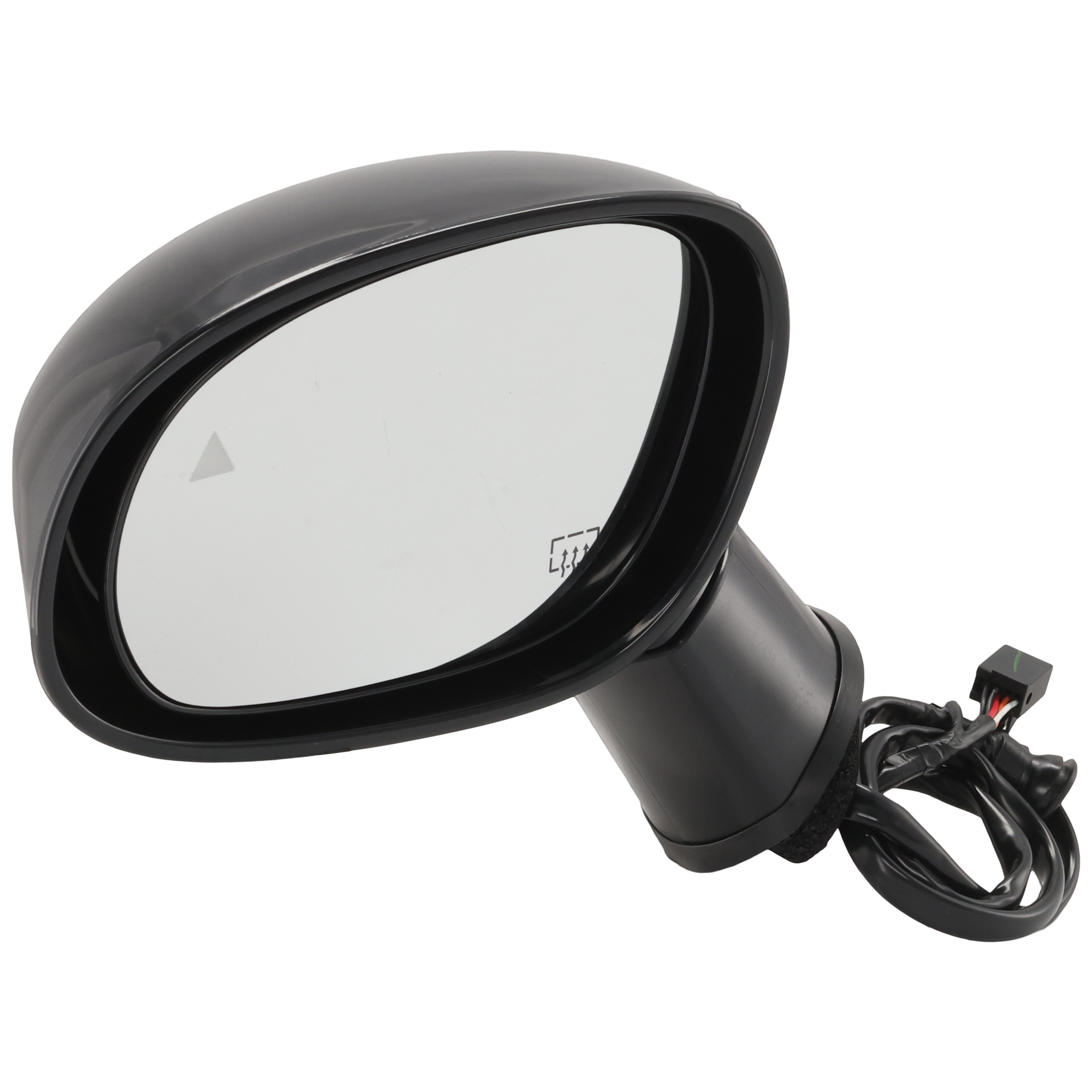 AM CHALLENGER 15-19 MIRROR LH Power Manual Folding Heated Paintable w BSD in Glass SKU JDG148EL S Partslink CH1320483 OEM 5LD67DX8AD