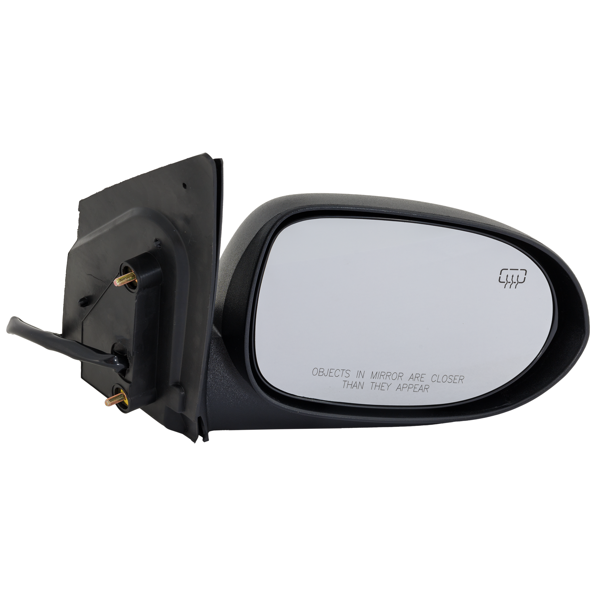 AM CALIBER 10-12 MIRROR RH Power Non Folding Heated Textured SKU JDG155ER Partslink CH1321365 OEM 5115038AD PFM