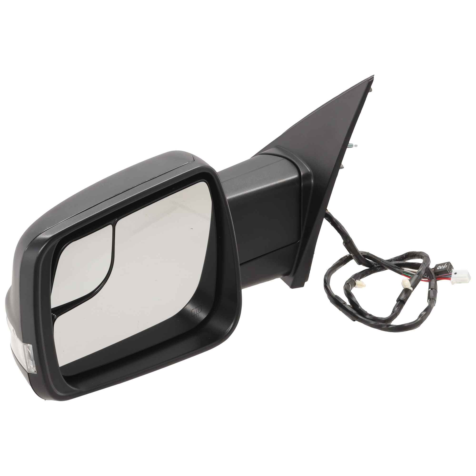 AM RAM 1500 P U 19-22 MIRROR LH Power Power Folding Heated Textured w Blind Spot Corner Glass Puddle Light Signal Light and Temp Sensor No Memory Non Towing SKU JDG158EL S Partslink CH1320472 OEM 68462769AB