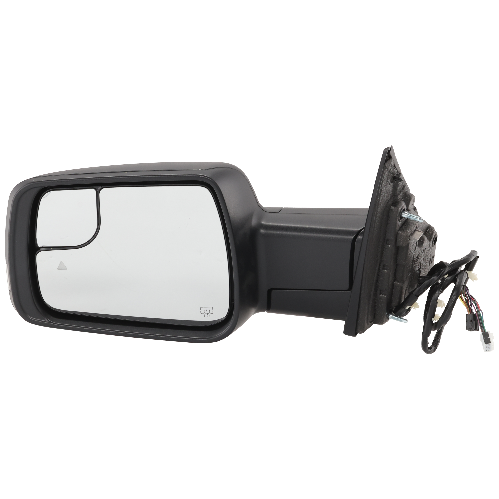 AM RAM 1500 P U 19-22 MIRROR LH Power Power Folding Heated Textured w BSD Puddle Light Signal Light and Temp Sensor No Memory Non Towing SKU JDG159EL S Partslink CH1320473 OEM 68462771AB