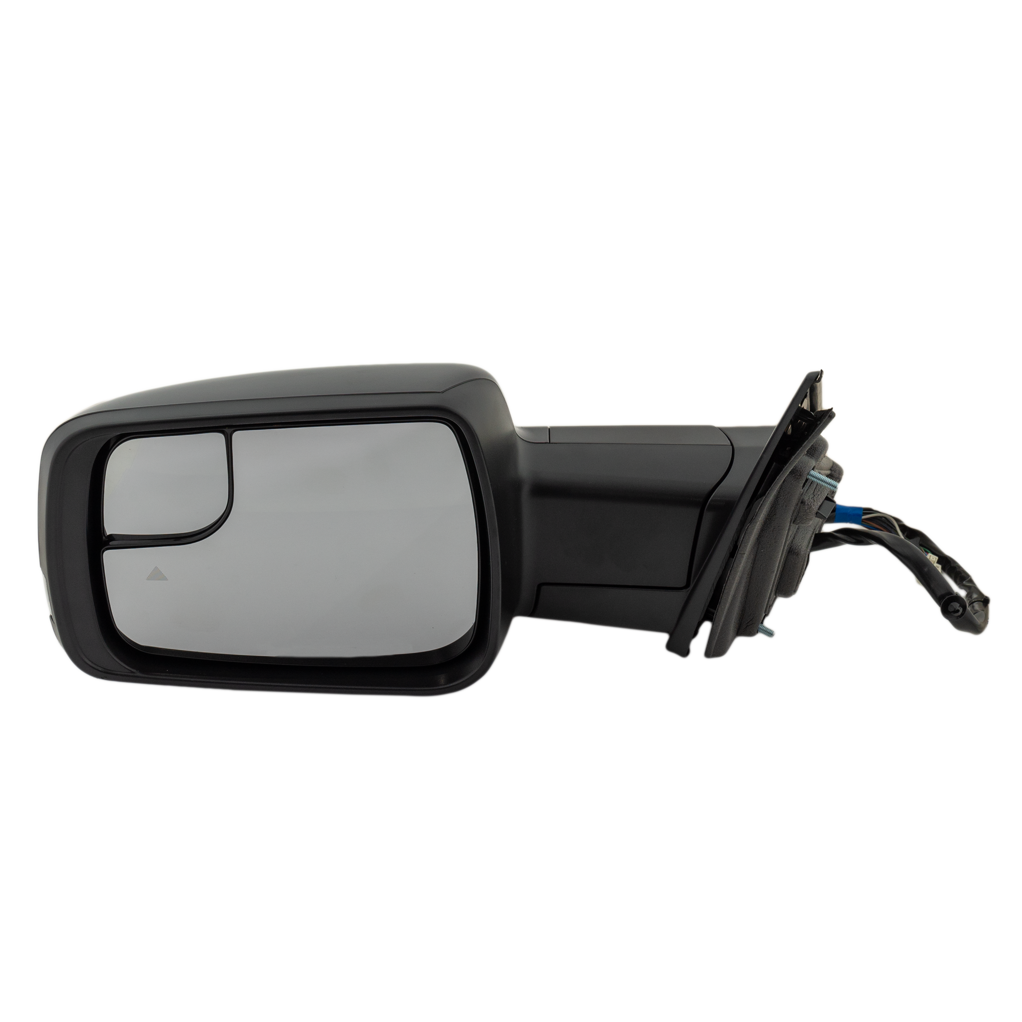 AM RAM 1500 P U 19-22 MIRROR LH Power Power Folding Heated Paintable w BSD Memory Puddle Light Signal Light and Temp Sensor w o Surround View Camera Non Towing SKU JDG164EL S Partslink CH1320477 OEM 6YJ61KXJAB