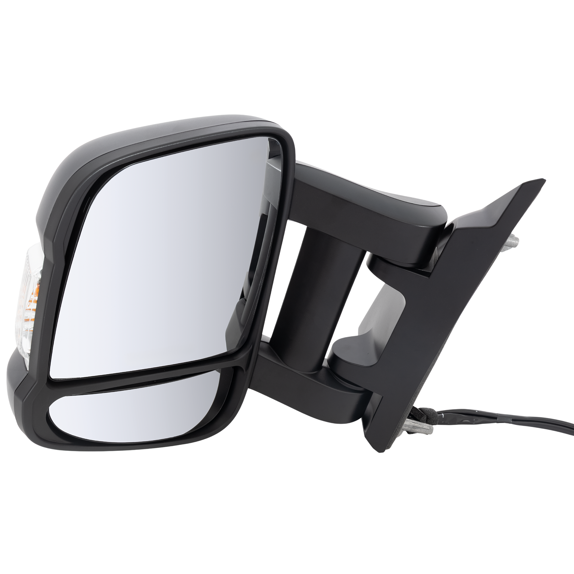 AM PROMASTER VAN 14-24 TOWING MIRROR LH Power Manual Folding Heated Textured w o BSD w Signal Light w o Auto Dimming w o Memory w o Puddle Light w o Camera Hole w o Blind Spot Sensor Holes SKU JDG211EL Partslink CH1320547 OEM 7SV33JXWAA