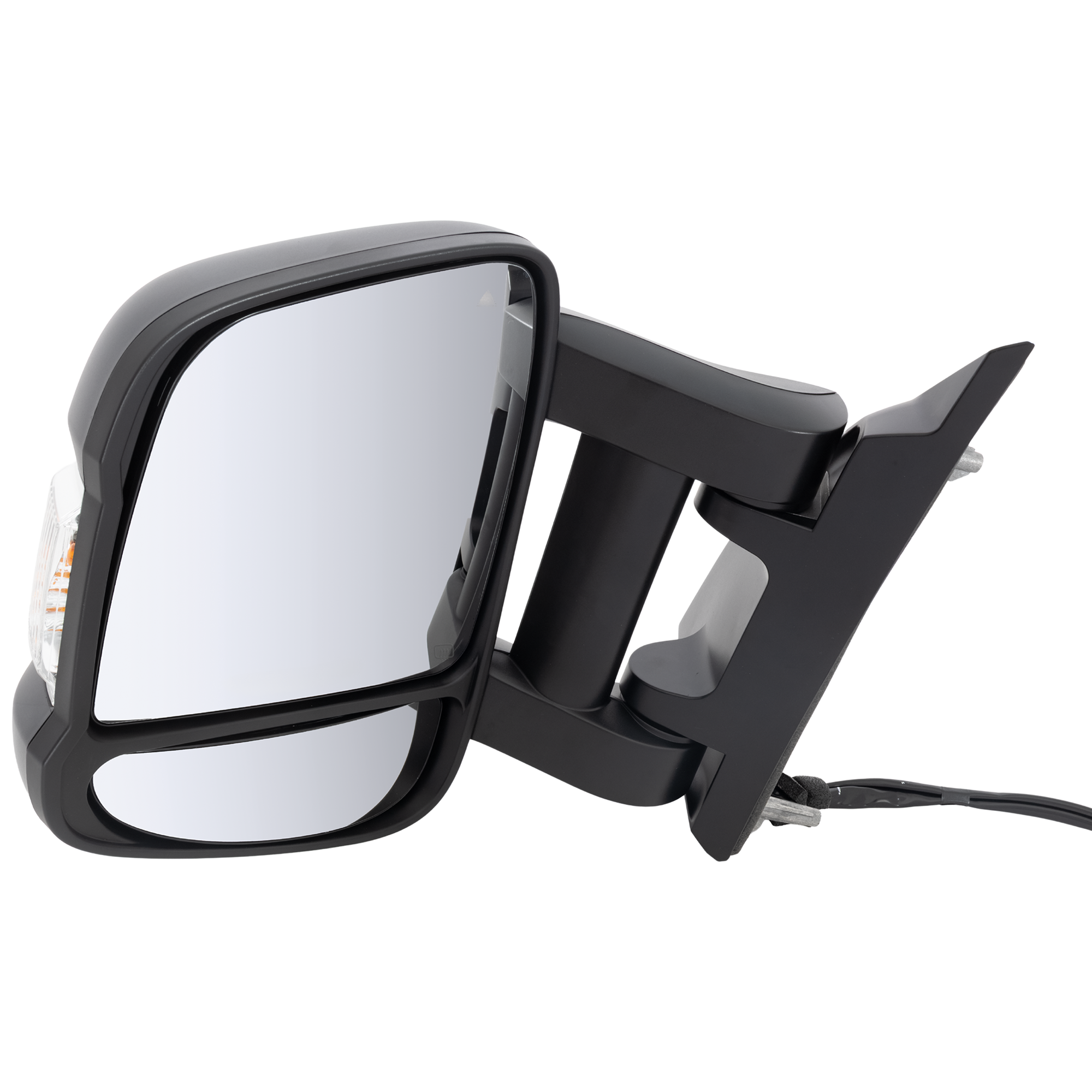 AM PROMASTER VAN 21-25 TOWING MIRROR LH Power Manual Folding Heated Textured w BSD w Signal Light w o Auto Dimming w o Memory w o Puddle Light w o Camera Hole w Blind Spot Sensor Holes SKU JDG212EL Partslink CH1320548 OEM 7SV35JXWAA 7JR85JXWAA