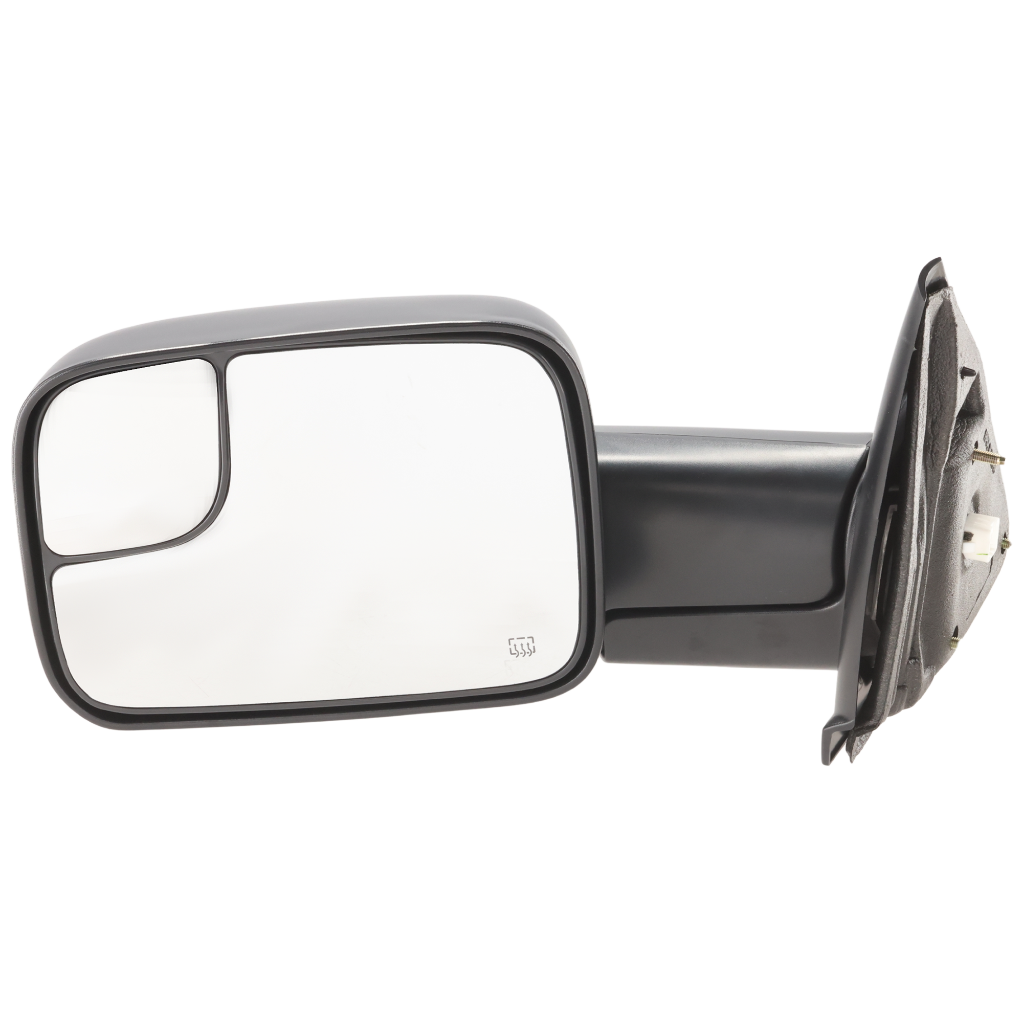 AM RAM 1500 P U 1500-02-09 RAM 2500-3500 P U 03-09 TOWING MIRROR LH Power Manual Folding Heated Textured SKU JDG44EL Partslink CH1320228 OEM 55077445AO