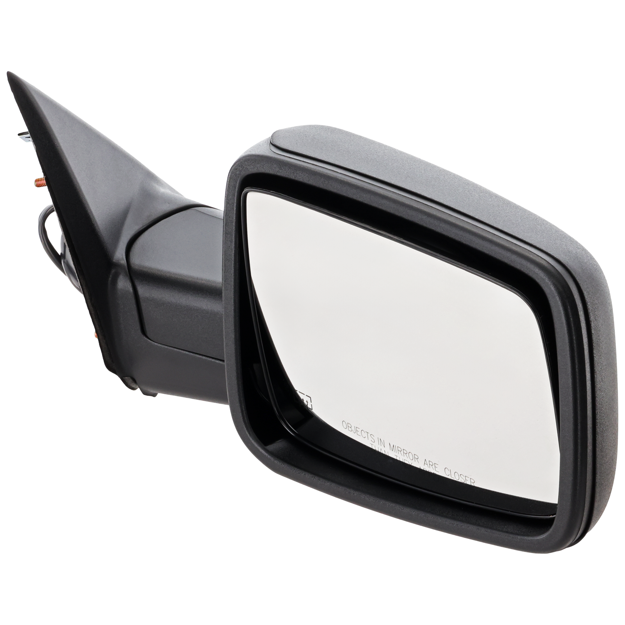 AM RAM 1500 P U 09-13 RAM 2500 P U 10-12 MIRROR RH Non Towing Power Manual Folding Heated Textured No Memory Puddle Light and Signal Light SKU JDG61ER Partslink CH1321303 OEM 55372066AI 55372066AH