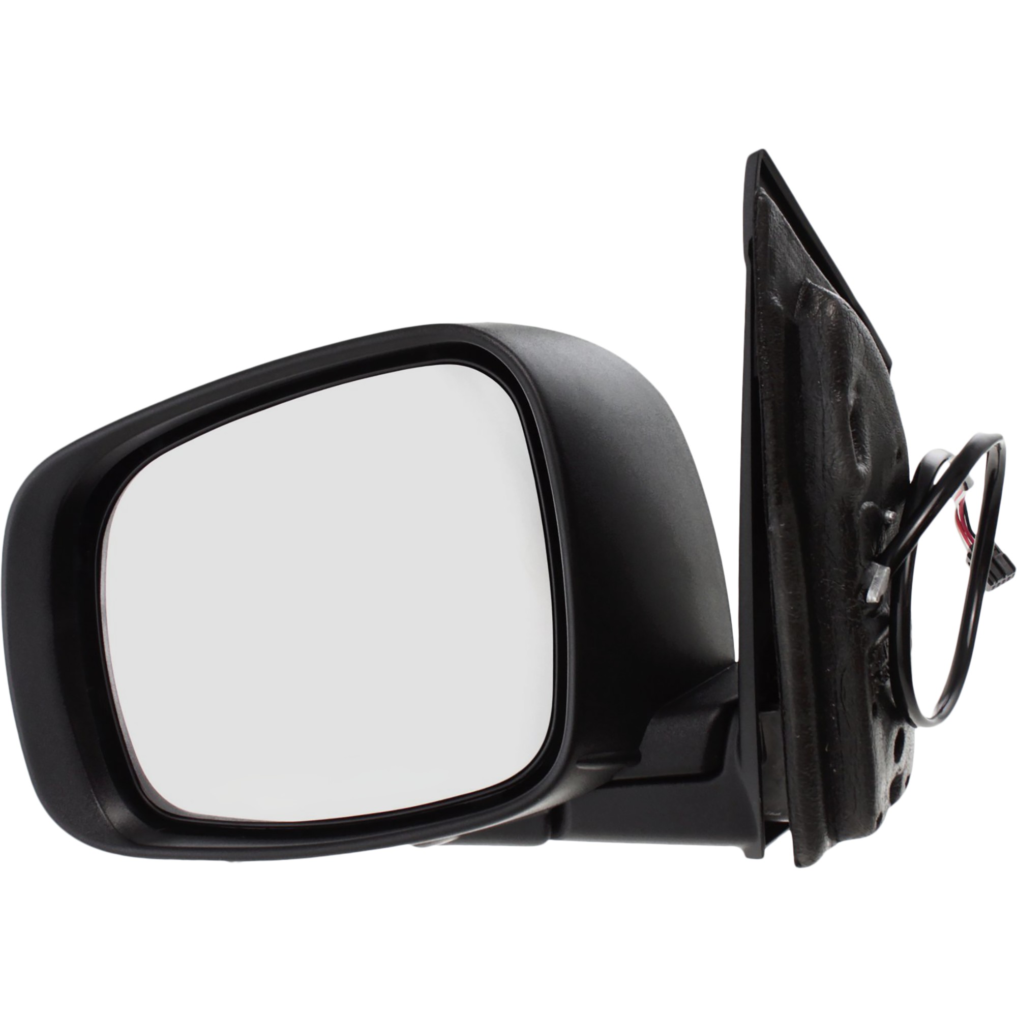 AM GRAND CARAVAN 08-20 TOWN COUNTRY 08-16 MIRROR LH Power Manual Folding Heated Textured w o One Touch Feature SKU JDG67EL Partslink CH1320291 OEM 5113331AE 5113261AL