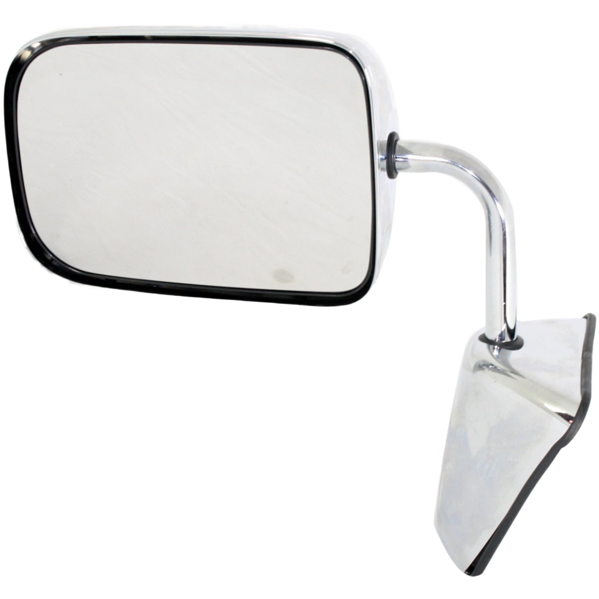 AM DODGE FULL SIZE P U 88-93 MIRROR LH Non Towing Manual Adjust Manual Folding Non Heated Chrome 6 x 9 in. SKU JDG68L Partslink CH1320272 OEM 55074999