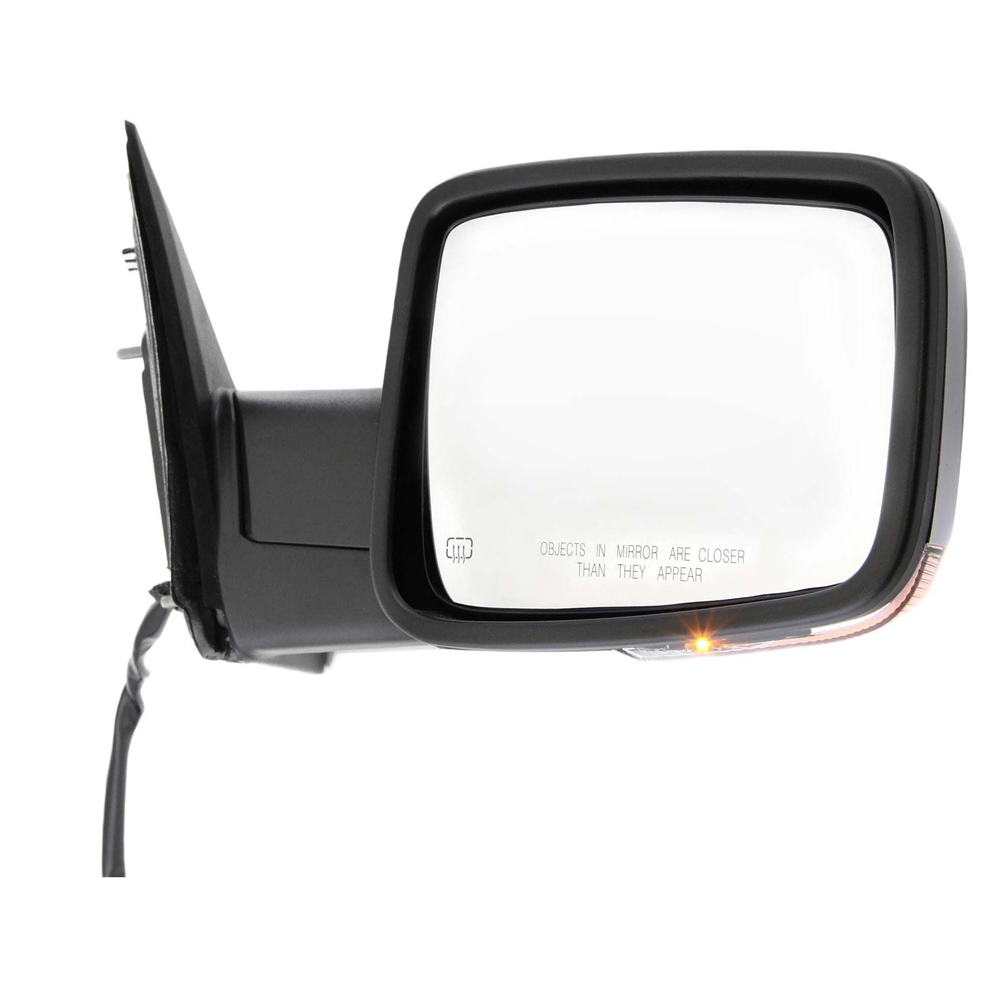 AM RAM 1500-2500 P U 13-13 MIRROR RH Non Towing Power Manual Folding Heated Chrome w Memory Puddle Light and Signal Light No Auto dimming SKU JDG89CR S Partslink CH1321356 OEM 68096198AH PFM 68096198AF 6823