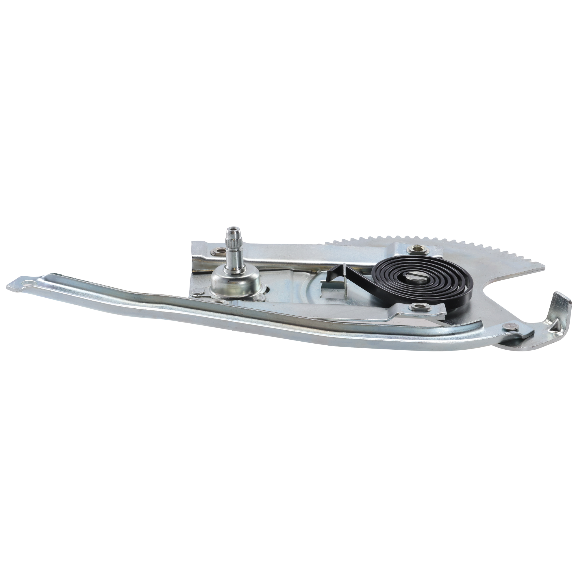 AM MUSTANG 64-66 FRONT WINDOW REGULATOR LH Manual With Metal Screw SKU JF00462902 Partslink FO1350103 OEM C5ZZ6523203B