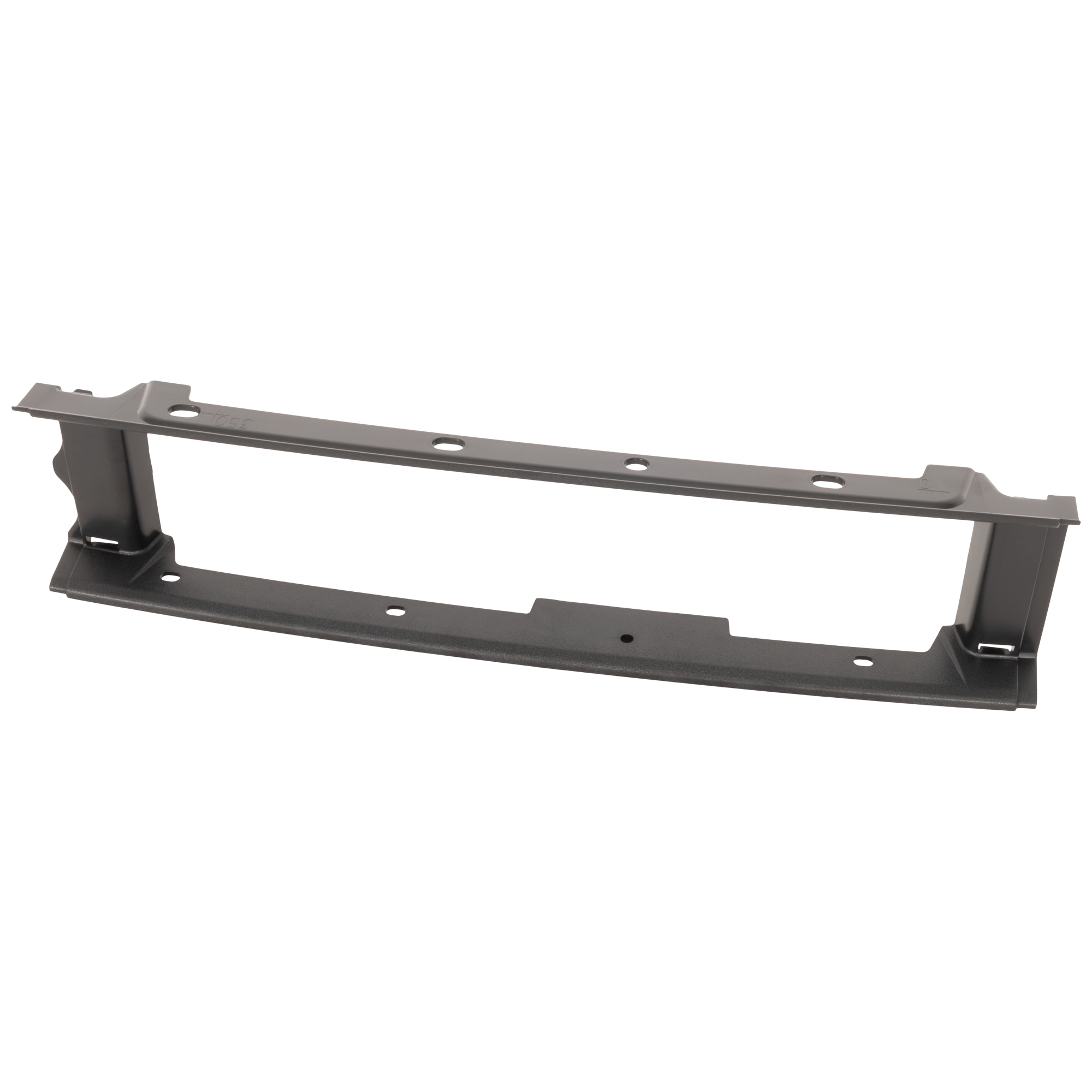 AM F SERIES SUPER DUTY 23-24 FRONT BUMPER MOLDING Center Black w Adaptive Cruise Control Chrome Paint to Match Bumper Crew Cab PickUp SKU JF01590001 Partslink FO1044143 OEM PC3Z8419B