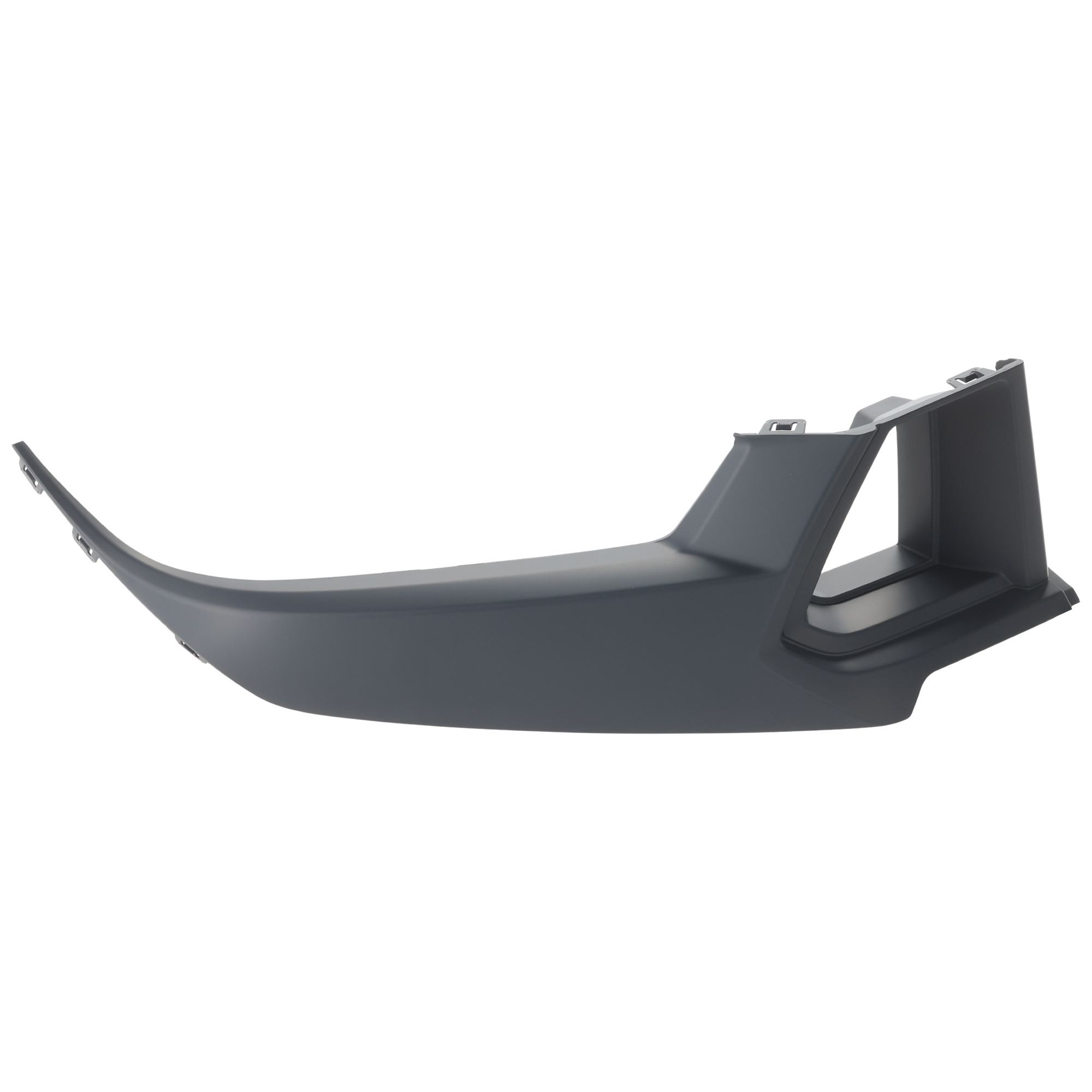 AM MUSTANG 24-25 FRONT BUMPER MOLDING RH Paint to Match Side Opening Cover Dark Horse Models SKU JF01590055 Partslink FO1047130 OEM PR3Z17E810AAPTM