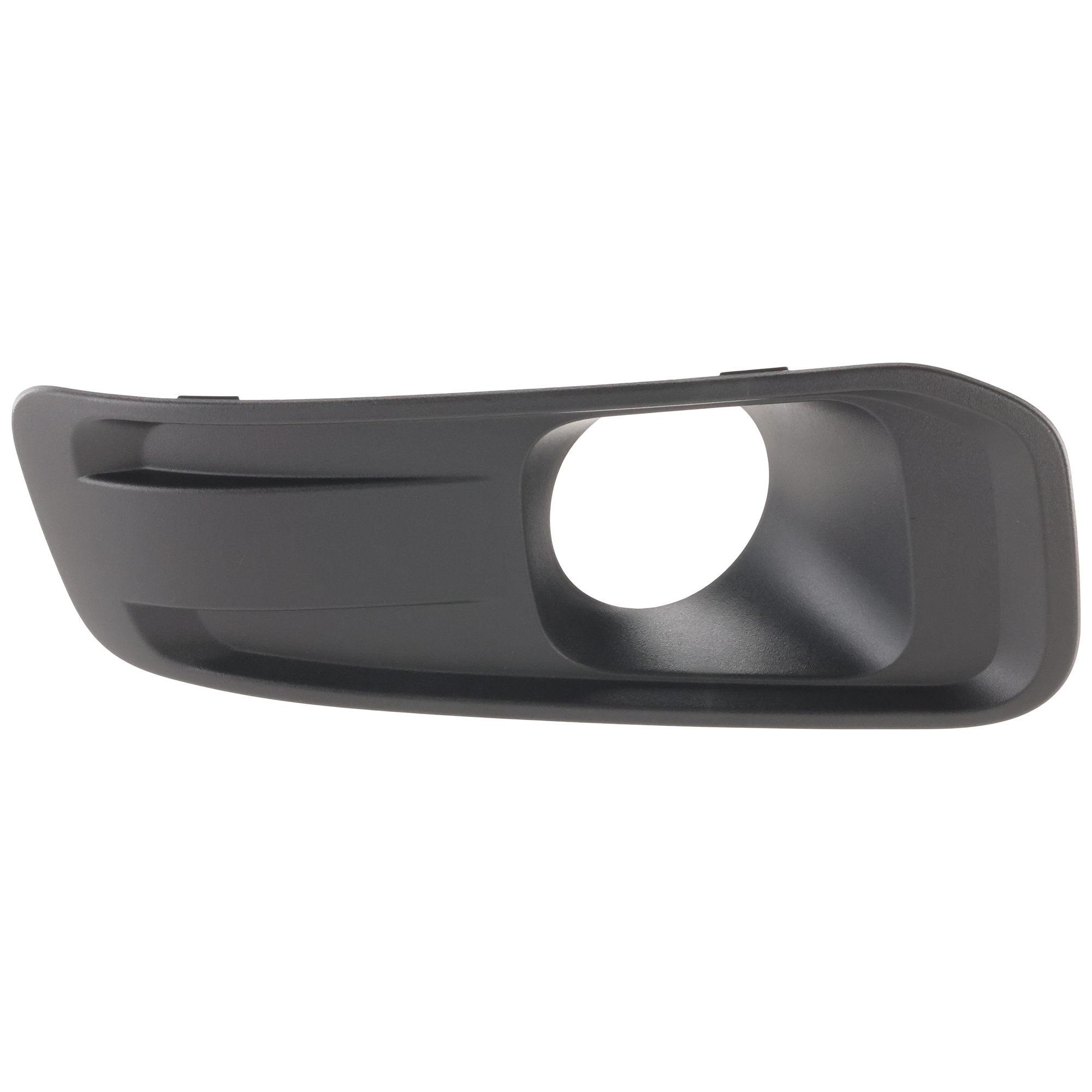AM F SERIES SUPER DUTY 23-25 FOG LAMP MOLDING RH Textured Black XL XLT Models All Cab Types Chrome Bumper Halogen Fog Lights SKU JF10810003 Partslink FO1039235 OEM PC3Z17C754AA