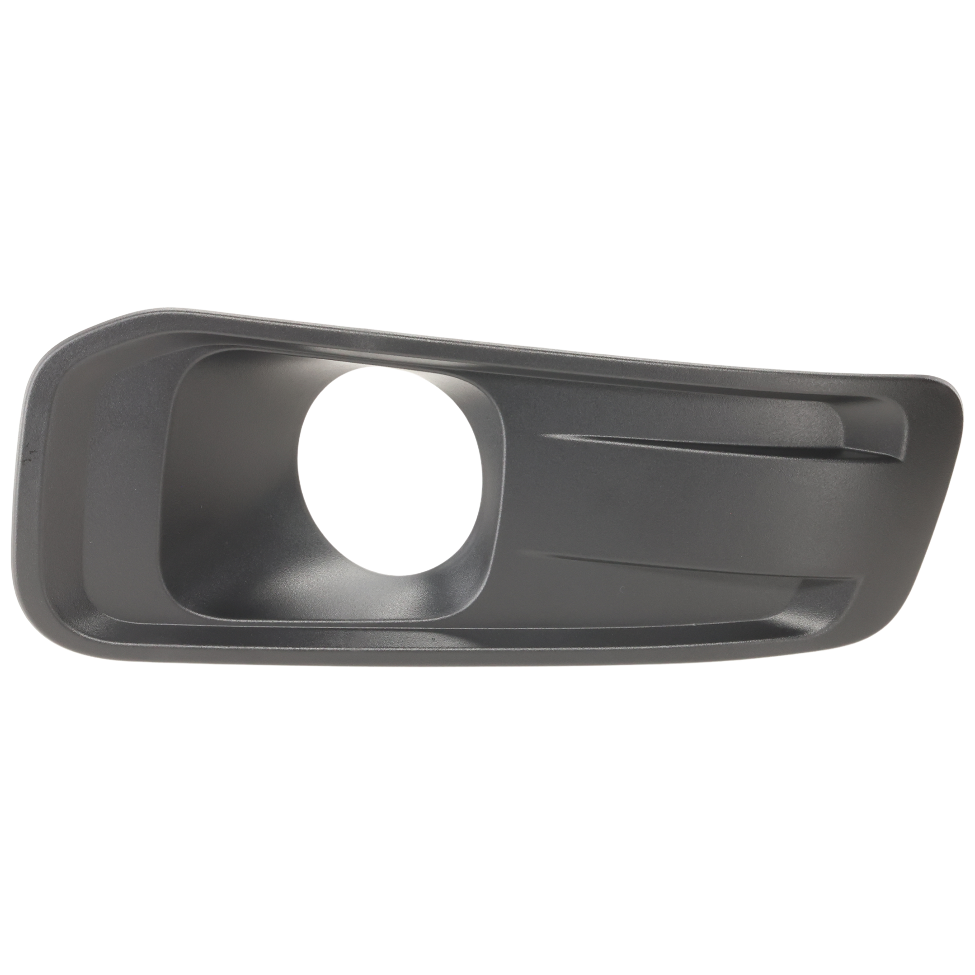 AM F SERIES SUPER DUTY 23-25 FOG LAMP MOLDING LH Textured Black XL XLT Models All Cab Types Chrome Bumper Halogen Fog Lights SKU JF10810004 Partslink FO1038235 OEM PC3Z17C755AA