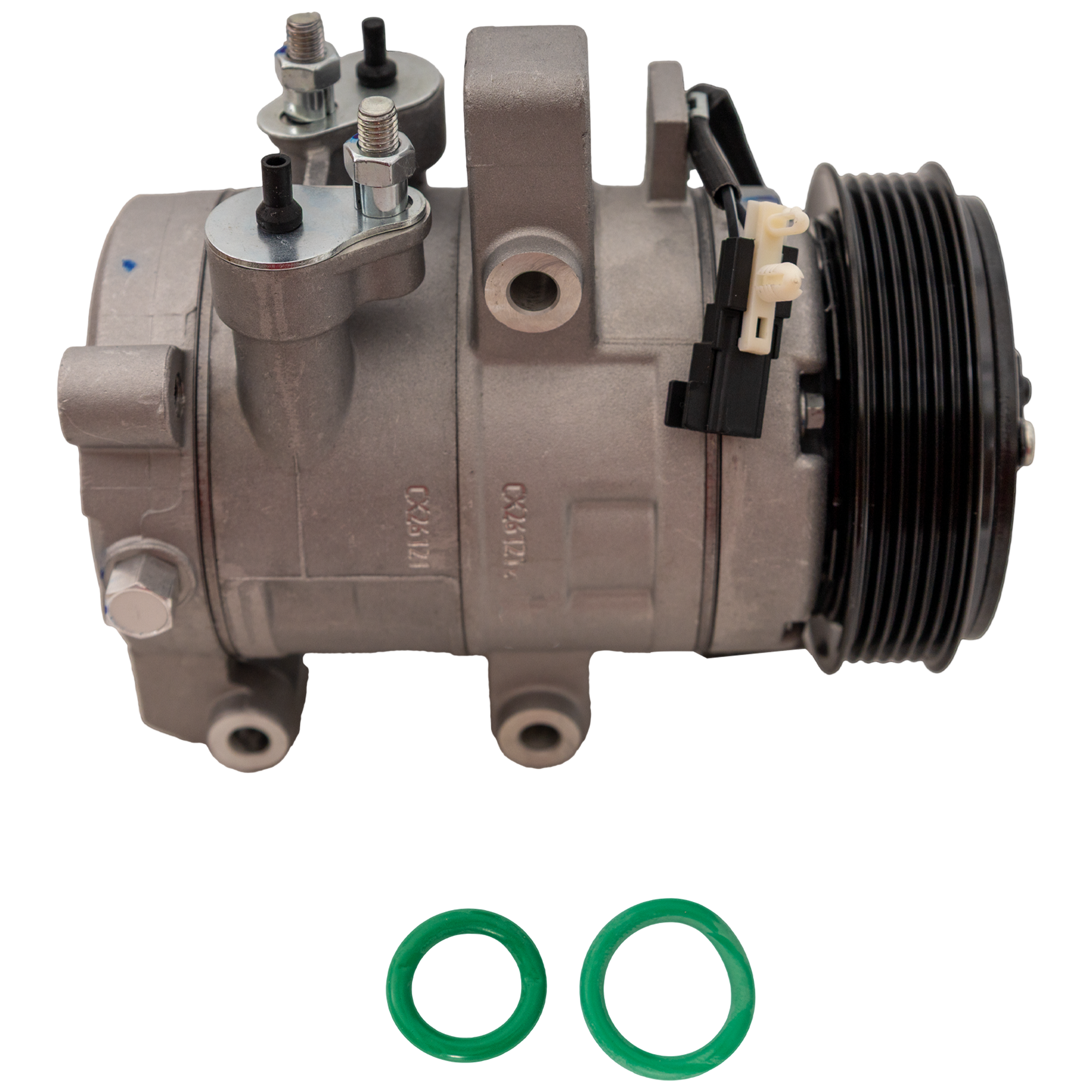 AM MUSTANG 11-22 A C COMPRESSOR New w Clutch 5.0L 5.2L Eng. SKU JF19110032 OEM BR3Z19703B FR3Z19703B FR3Z1970