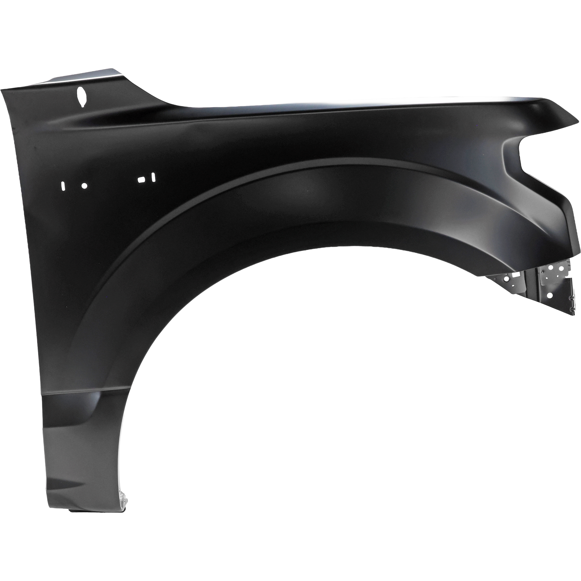 AM F 150-15-20 FRONT FENDER RH Primed Steel w o Fender Flare Holes Exc. Raptor Model SKU JF22010025 Partslink FO1241308 OEM JL3Z16005A PFM FL3Z16005A PFM