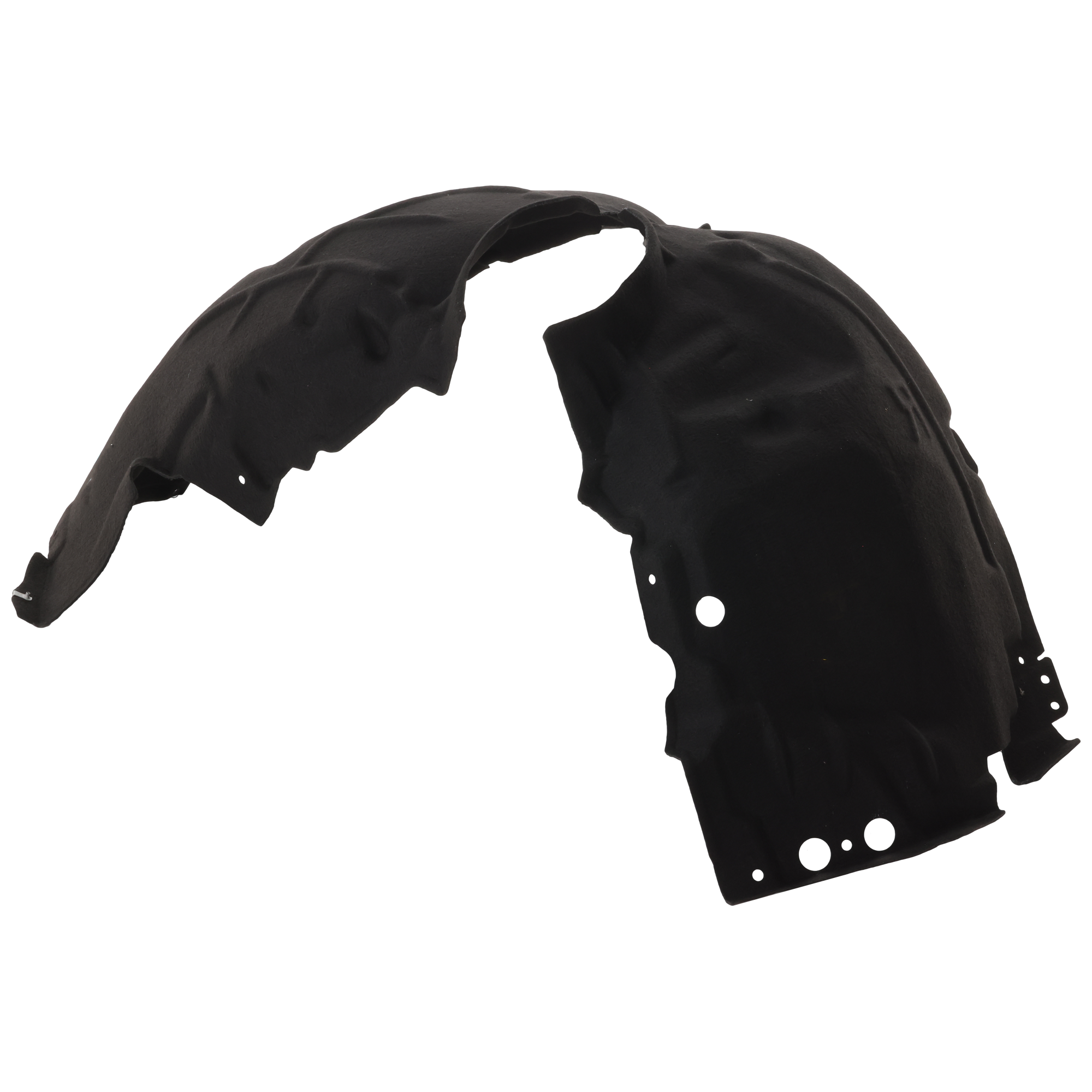 AM MUSTANG 24-24 FRONT FENDER LINER RH Polyethylene terephthalate Heat Form w o Insulation Foam Ecoboost Ecoboost Premium w o High Performance Package GT GT Premium w o GT Performance Package M SKU JF22210007Q Partslink FO1249227C OEM PR3Z16102F