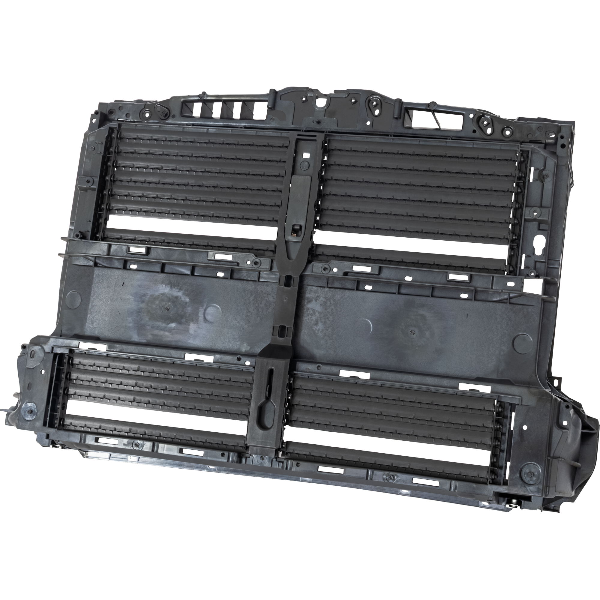 AM MAVERICK 22-25 ACTIVE GRILLE SHUTTER FRAME Plastic w o Tremor Off Road Package SKU JF25010010 Partslink FO1225291 OEM NZ6Z8B455B PFM