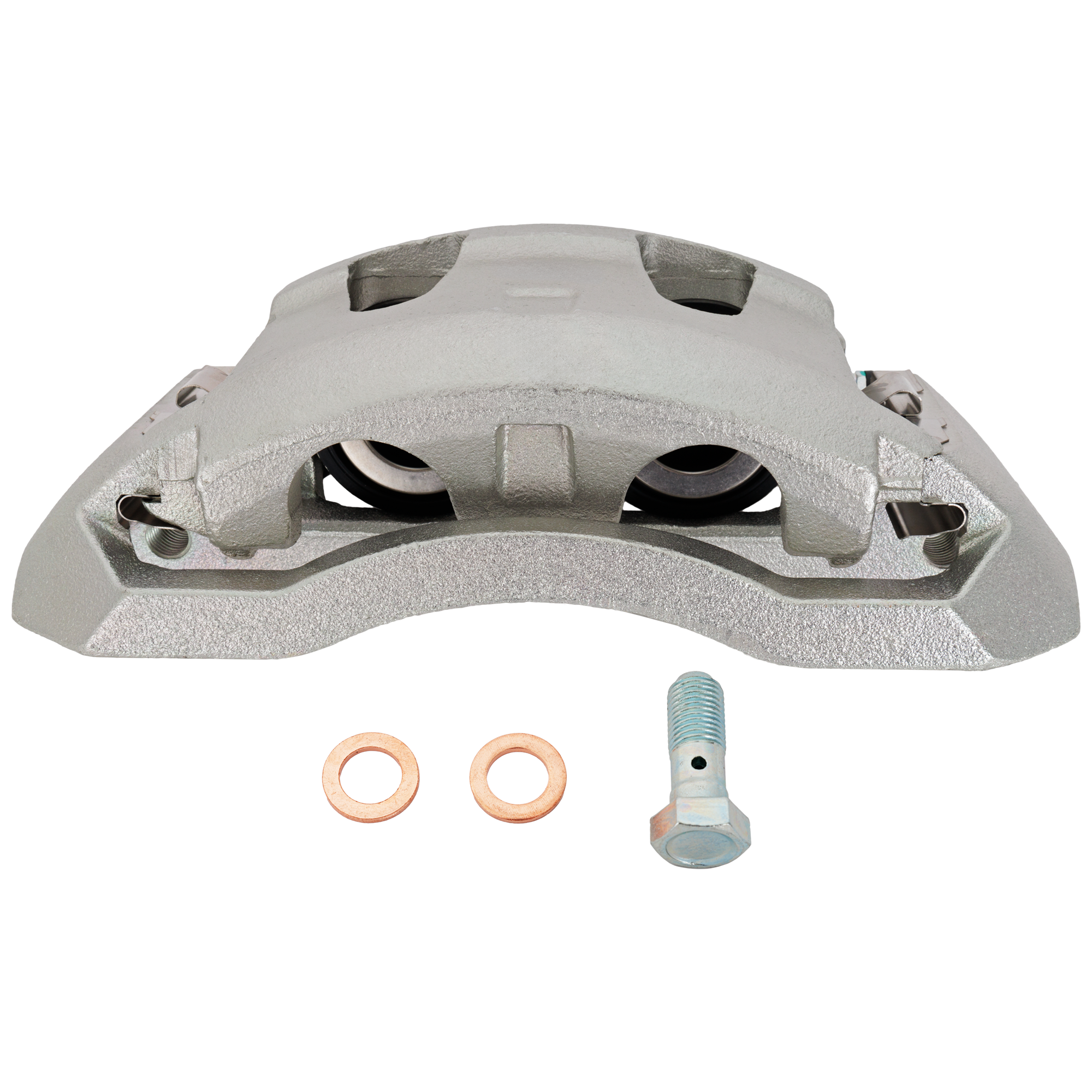 AM E 450 ECONOLINE SUPER DUTY 99-02 F 250-95-98 FRONT BRAKE CALIPER LH New Natural w o Brackets SKU JF27150004