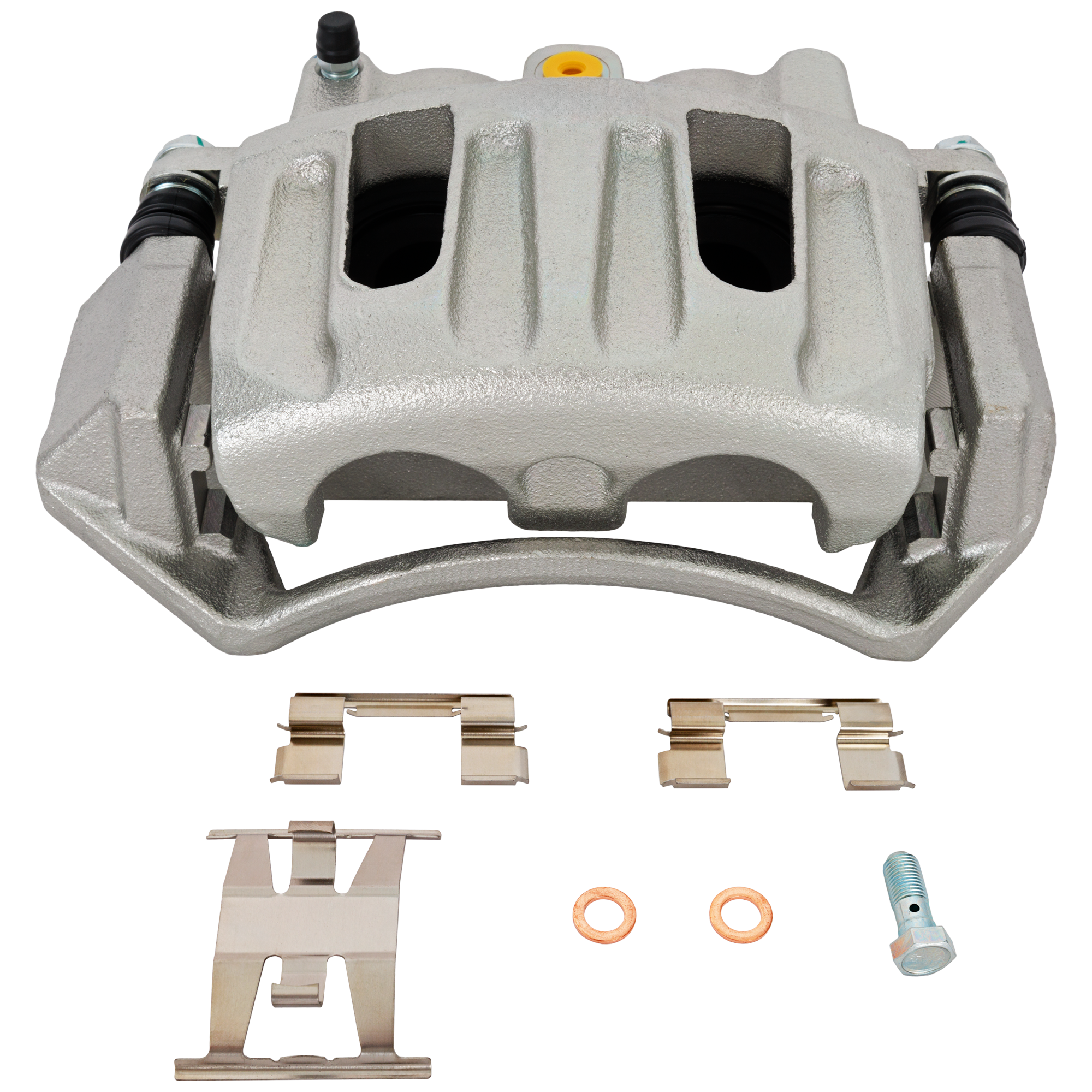 AM F 150-99-03 BLACKWOOD 02-02 FRONT BRAKE CALIPER LH New Natural w Brackets SKU JF27150008