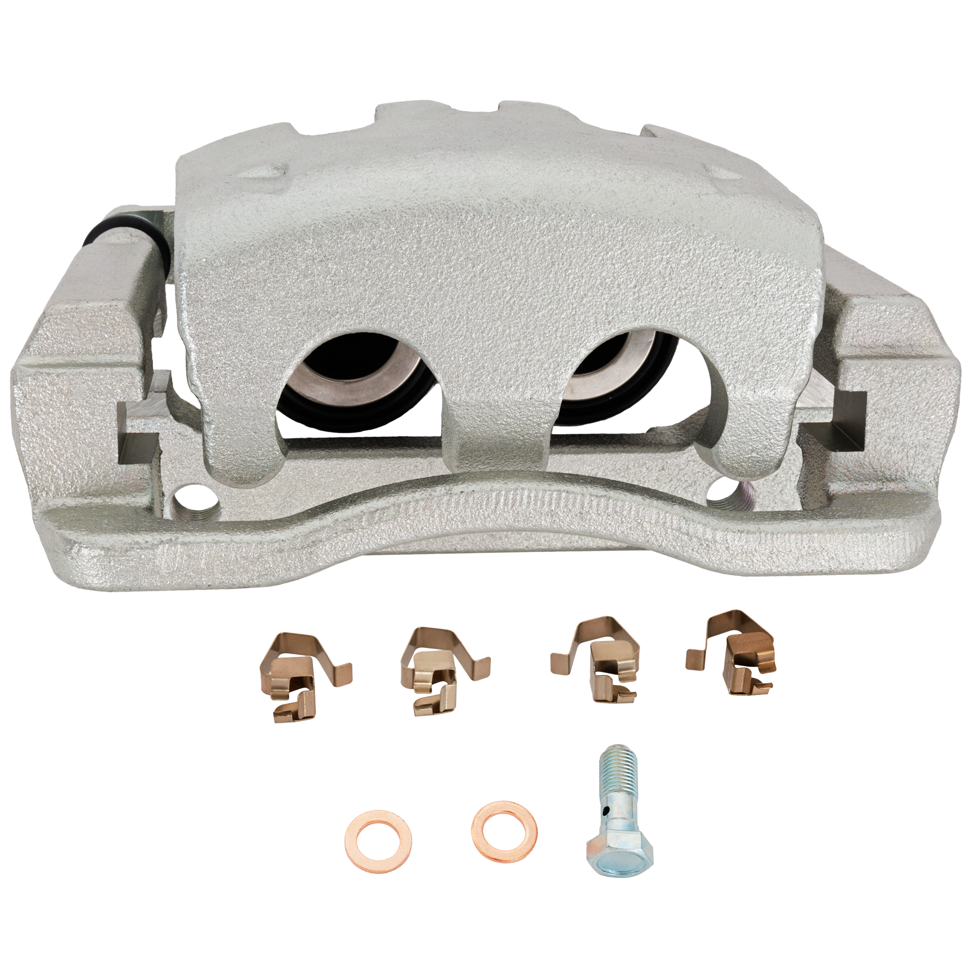 AM F 250 SUPER DUTY F 350 SUPER DUTY 05-07 REAR BRAKE CALIPER LH New Natural w o Brackets SKU JF27160004