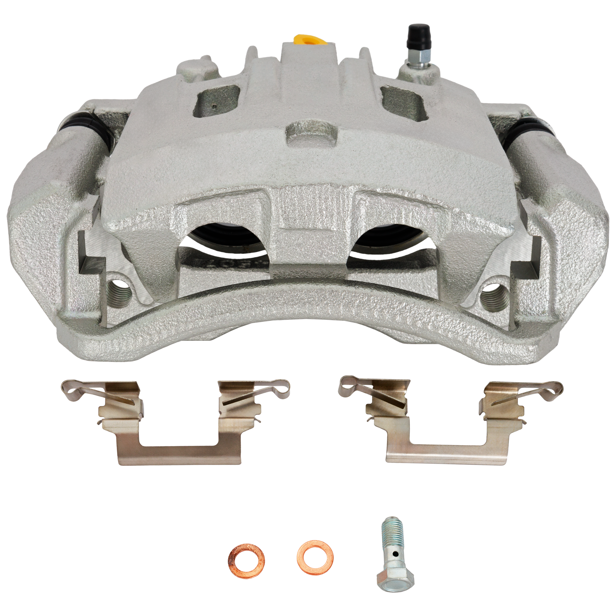 AM F 250 SUPER DUTY F 350 SUPER DUTY 99-00 REAR BRAKE CALIPER RH=LH New Natural w o Brackets SKU JF27160007