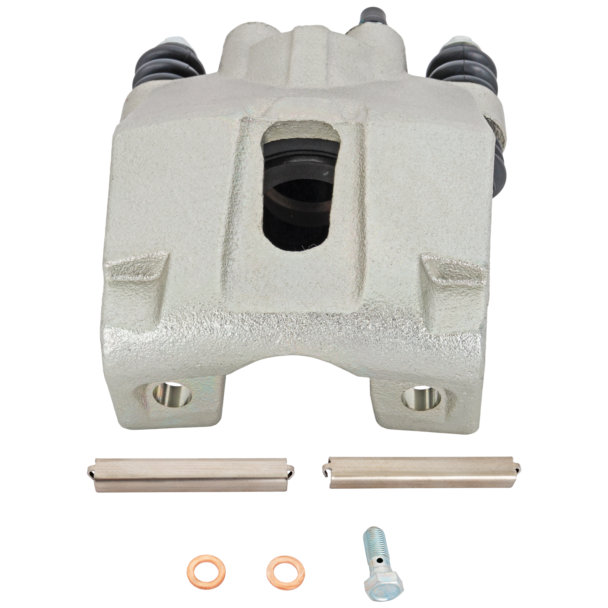 AM F 150-04-11 MARK LT 06-08 REAR BRAKE CALIPER RH New Natural w Brackets SKU JF27160015