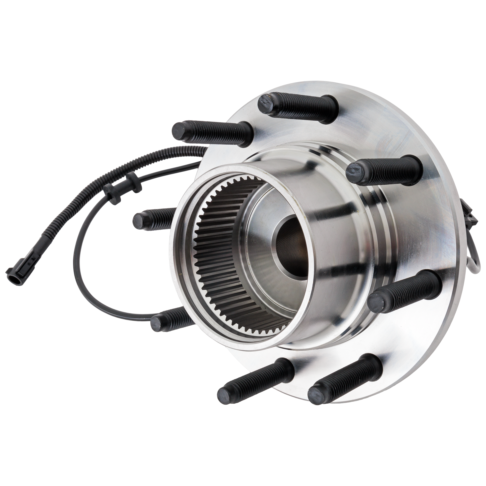 AM F SERIES SUPER DUTY PICKUP 99-04 EXCURSION 00-02 FRONT HUB ASSEMBLY RH=LH 8 Studs 8 x 6.69 in. Bolt Pattern Coarse Thread Studs SKU JF283702 OEM 101984-515020-715020-951059-72