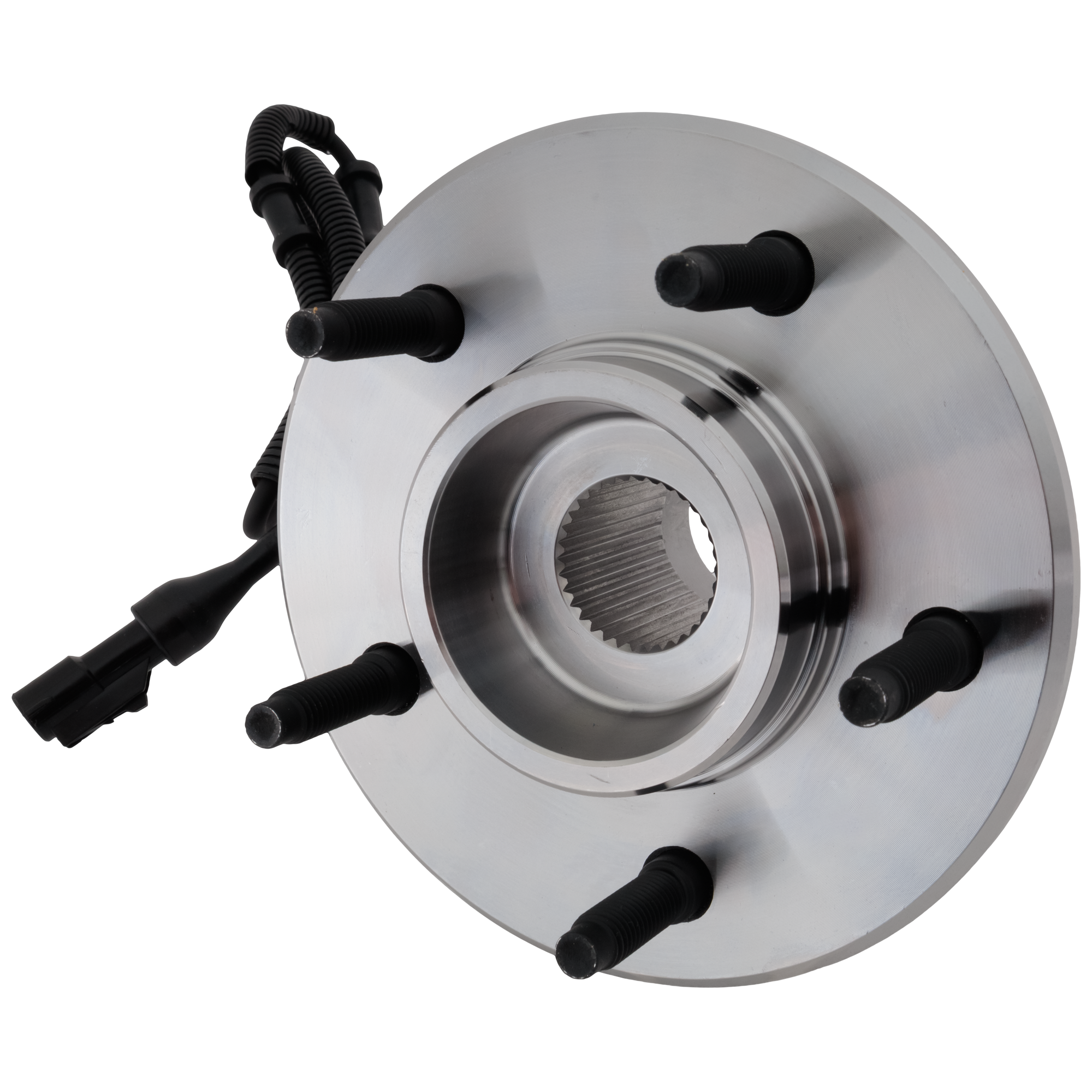 AM EXPEDITION 97-99 FRONT HUB ASSEMBLY RH=LH 5 Studs 5 x 135.03 mm Bolt Pattern 3 Bolt Modified Triangular SKU JF283716 OEM XL1Z1104AE