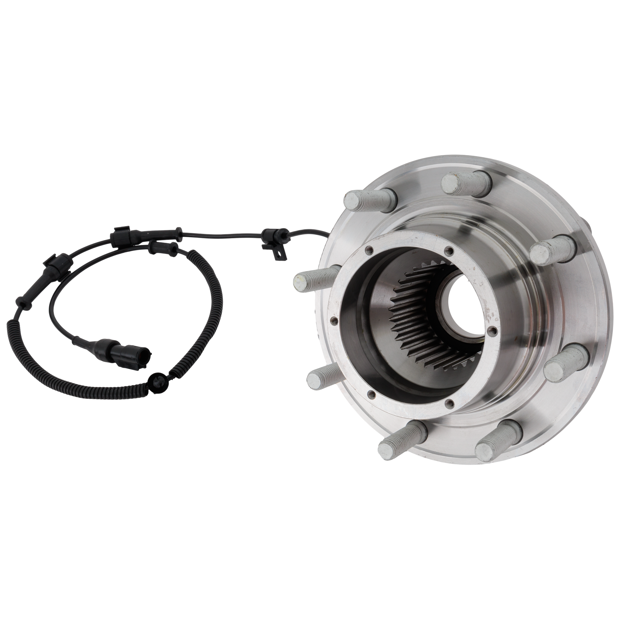 AM F SERIES SUPER DUTY PICKUP 05-10 FRONT HUB ASSEMBLY RH=LH 8 Studs 4WD 4 Wheel ABS Dual Rear Wheel SKU JF283731 OEM AC3Z1104B