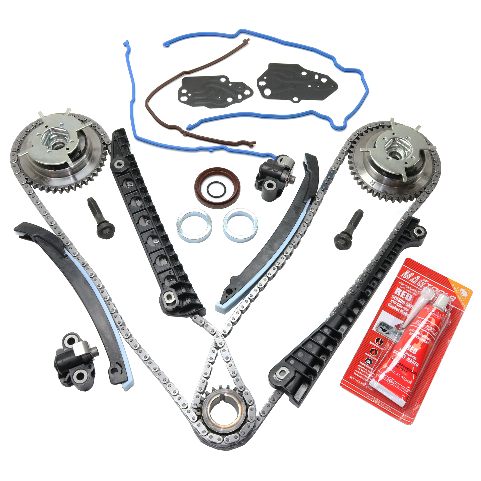 AM F 150-04-10 EXPEDITION 05-14 TIMING CHAIN KIT 8 Cyl 5.4L SOHC engine with Gears SKU JF321005
