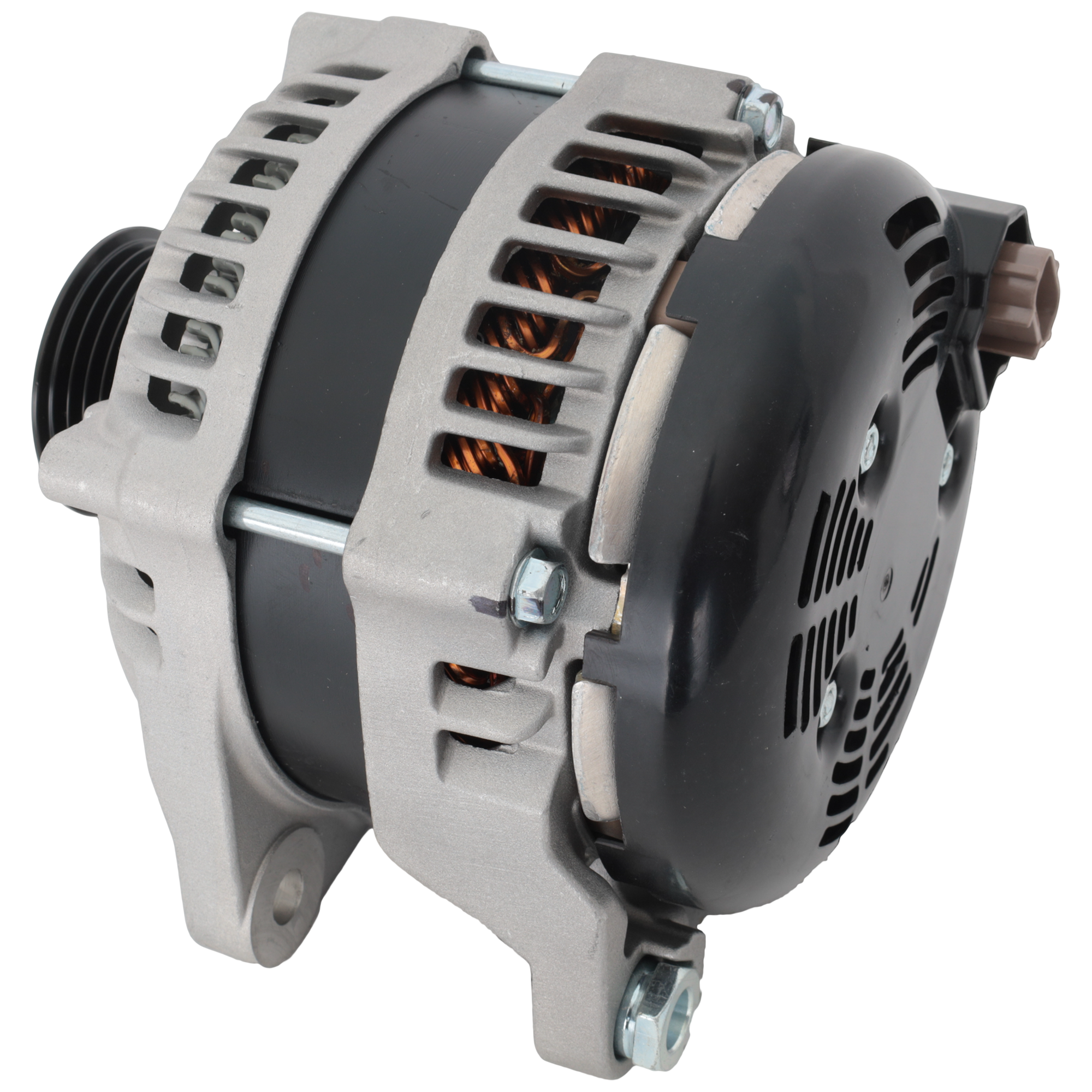 AM F 150-11-14 ALTERNATOR 12 Volts 220 Amp 12-14-200 Amp 6 Grooves Clockwise SKU JF33010007 OEM 1042106270
