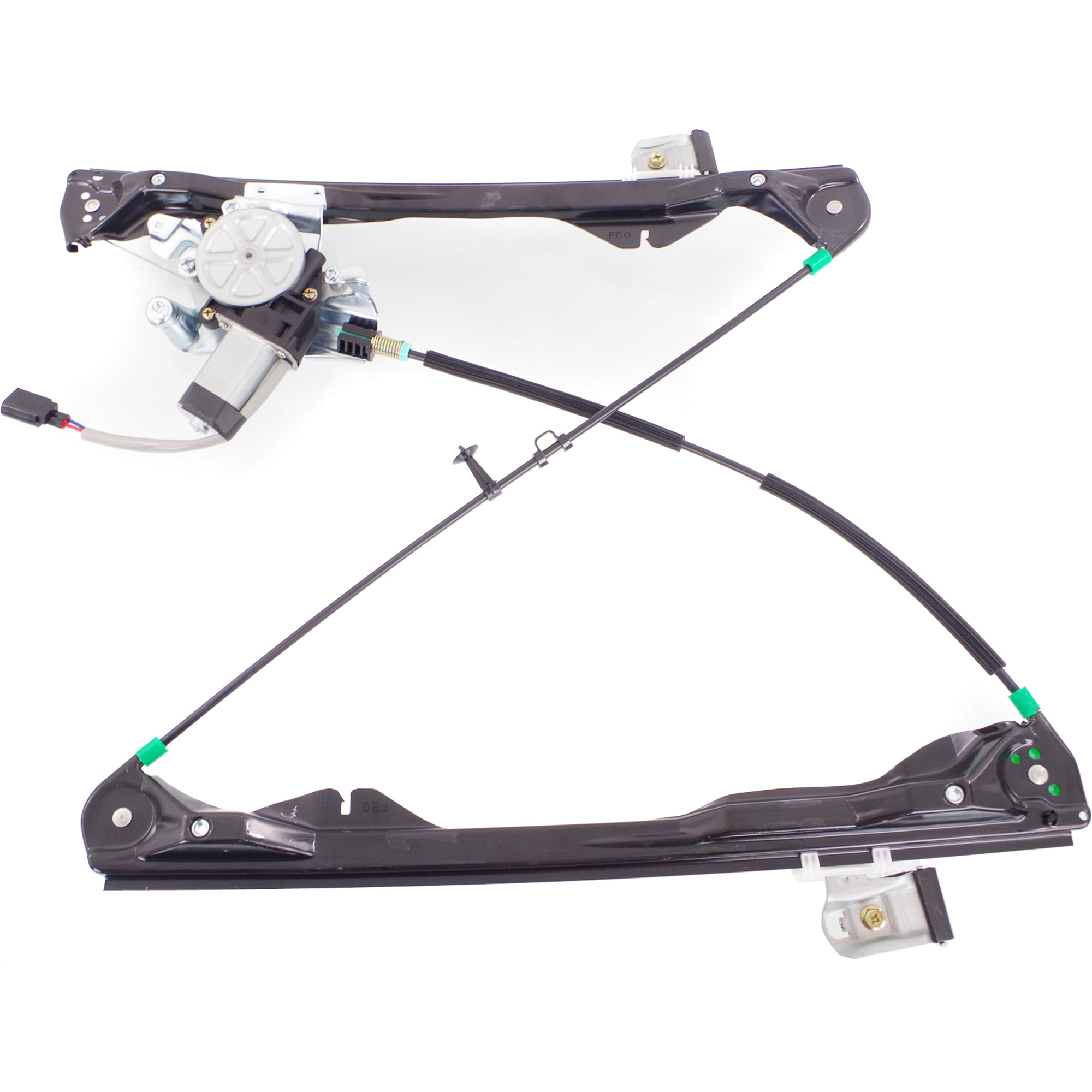 AM FOCUS 08-11 FRONT WINDOW REGULATOR RH Power w Motor 4 Door Sedan SKU JF462967 Partslink FO1351190 OEM 8S4Z5423200BA