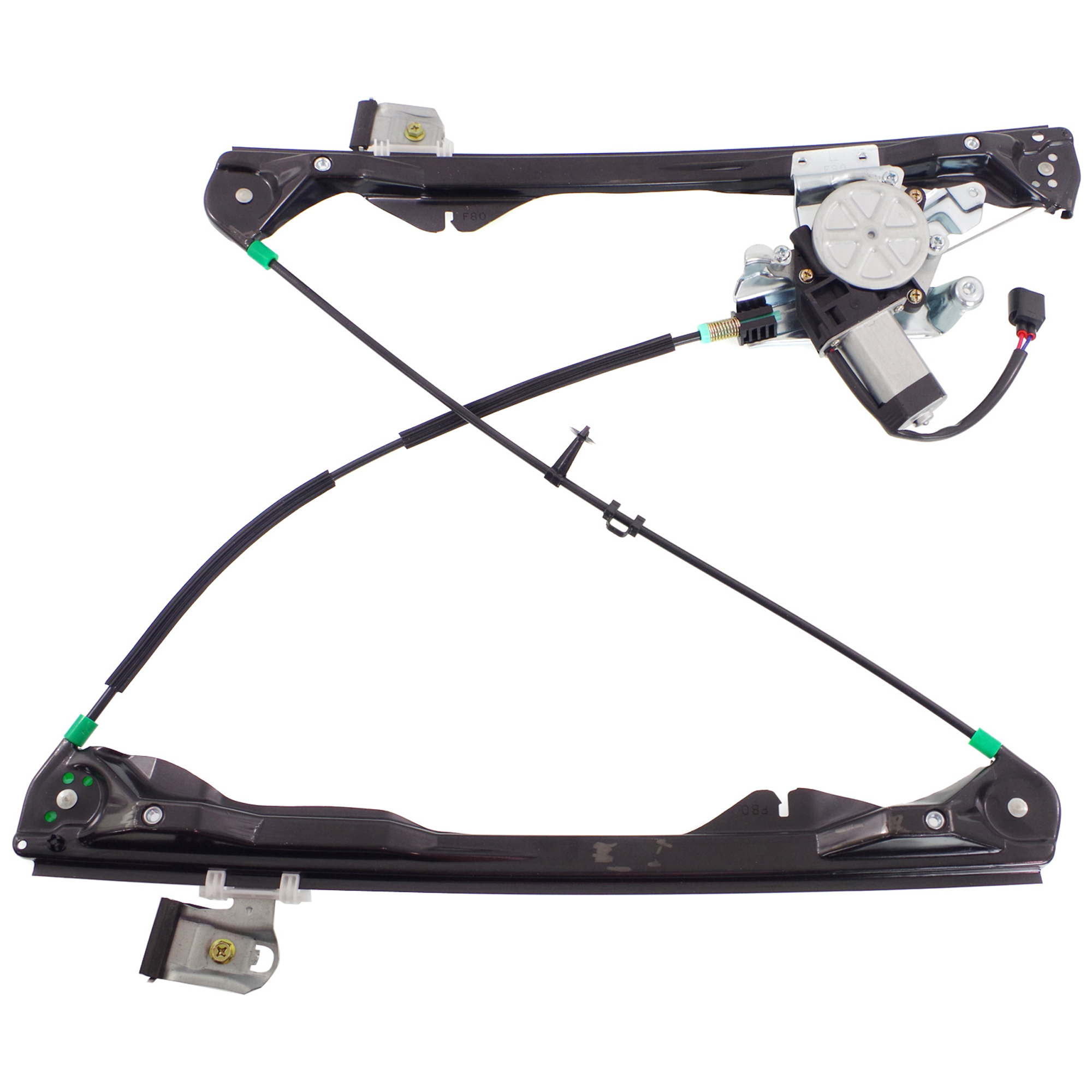 AM FOCUS 08-11 FRONT WINDOW REGULATOR LH Power w Motor 4 Door Sedan SKU JF462968 Partslink FO1350190 OEM 8S4Z5423201BA