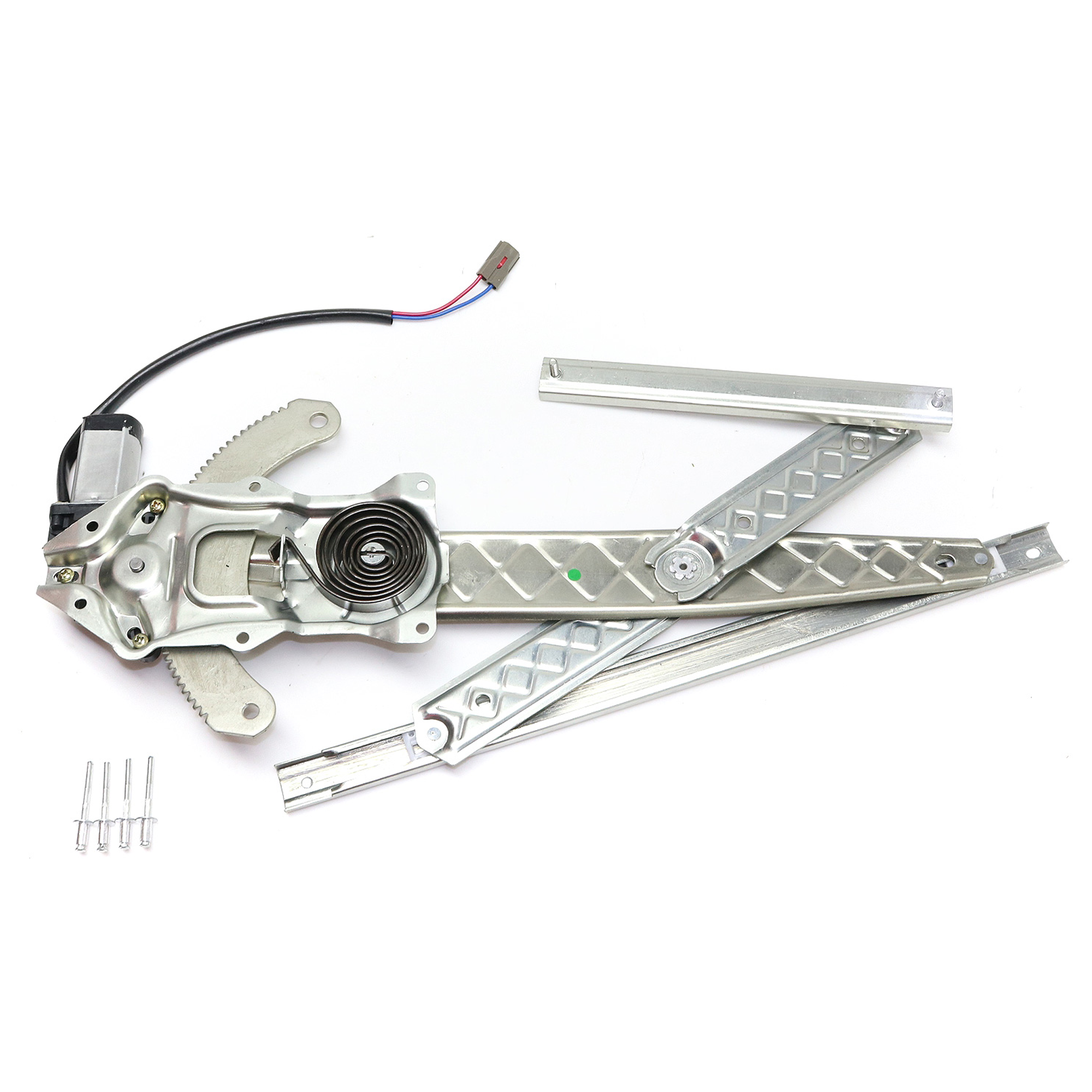 AM F 150-97-03 F 250-97-99 FRONT WINDOW REGULATOR LH Power w Motor Regular Cab SuperCab SKU JF462972 OEM F65Z1523209AB PFM F65Z15233V95